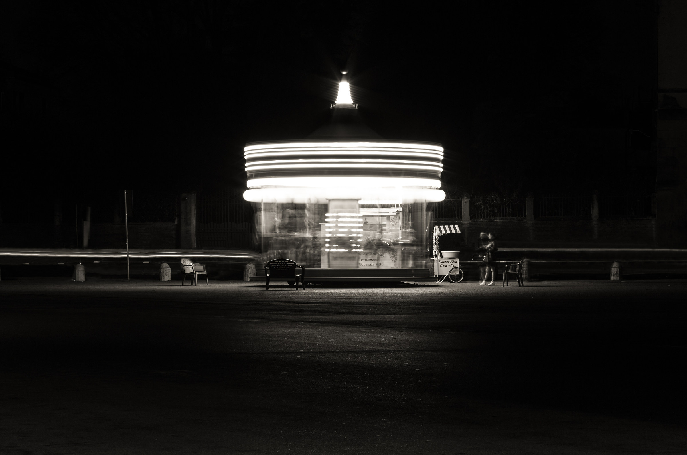 Riding with the wind