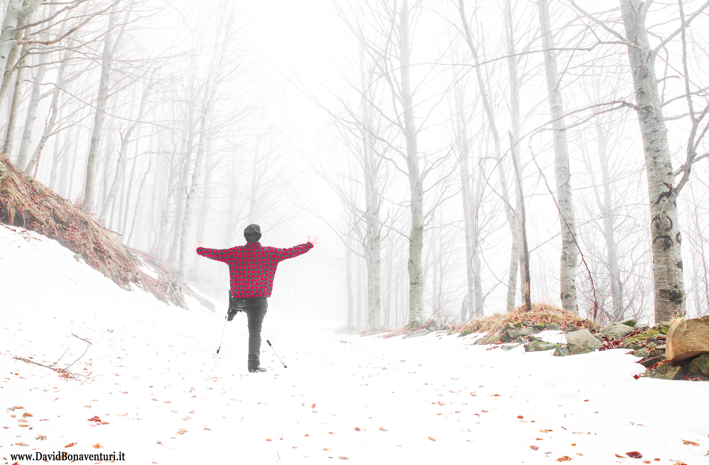 "Quando le tue gambe sono stanche, cammina con il cuore