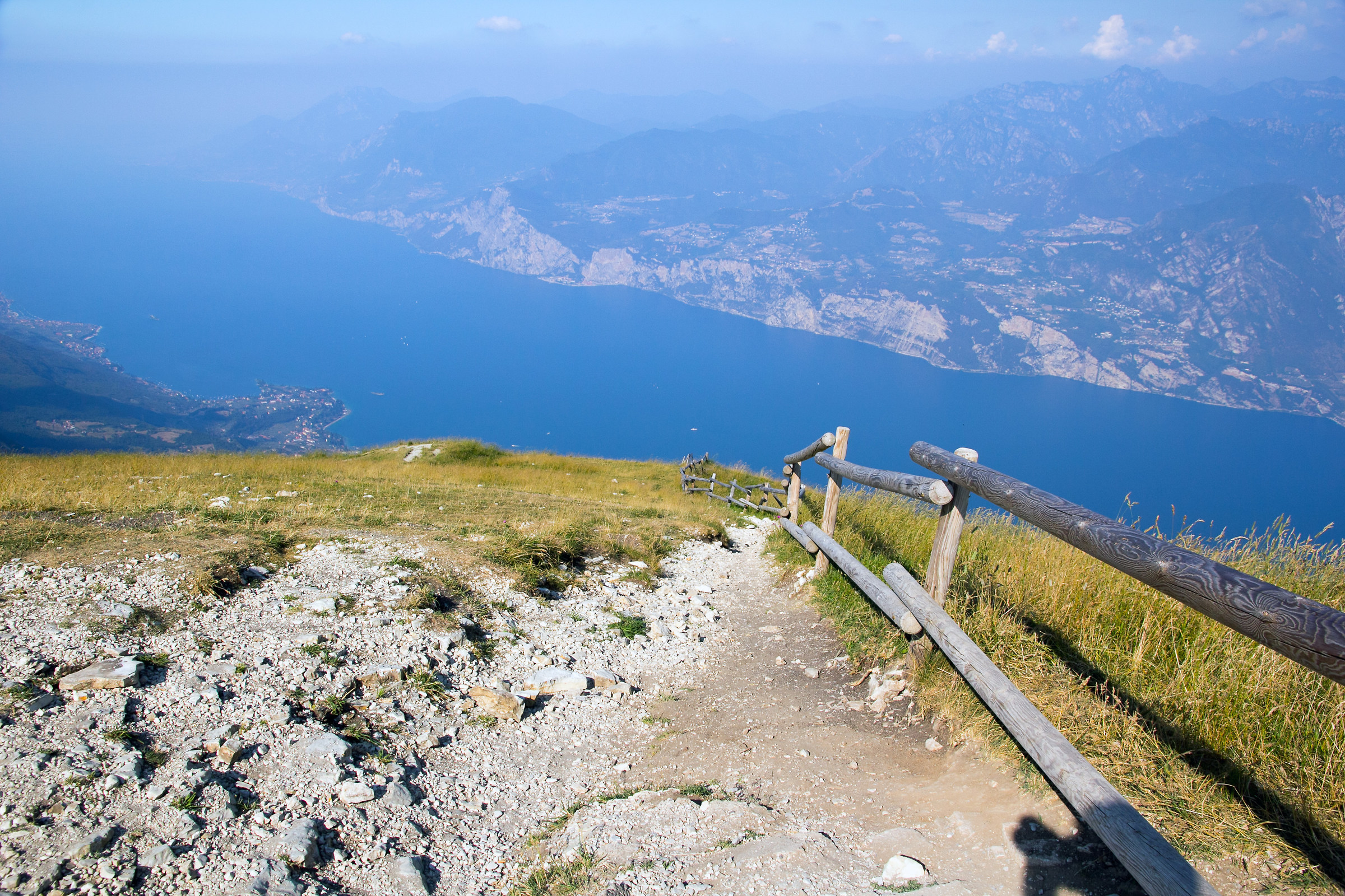 from the top of Mount Baldo