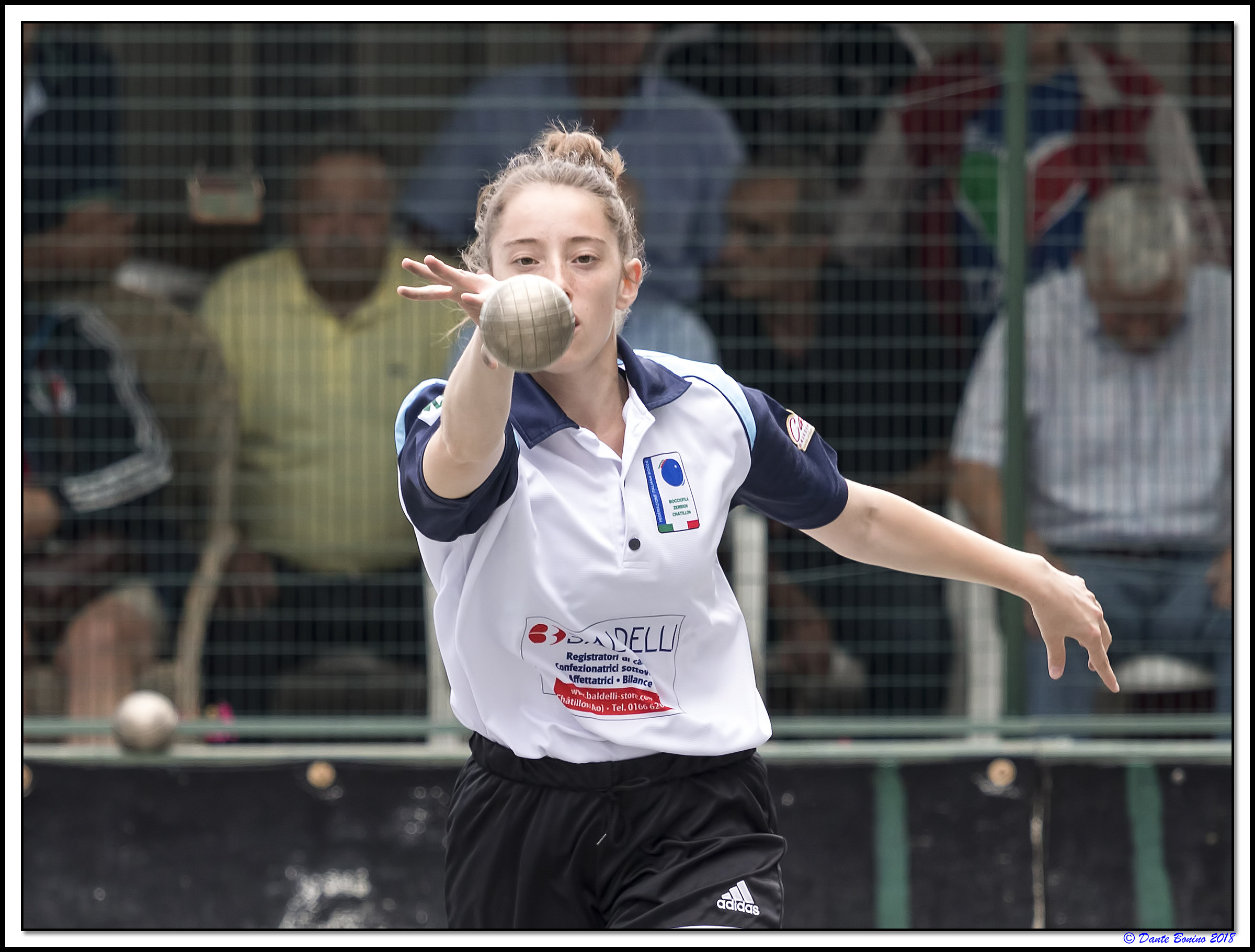 A palm from the nose?