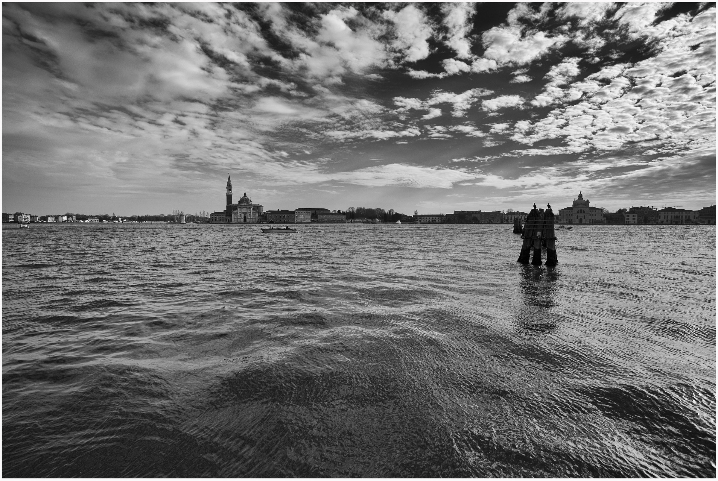 Clouds in the lagoon