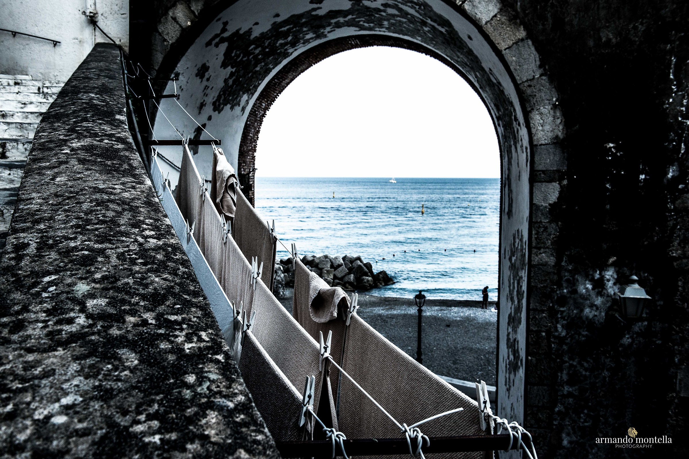 Atrani. Il mare quotidiano...