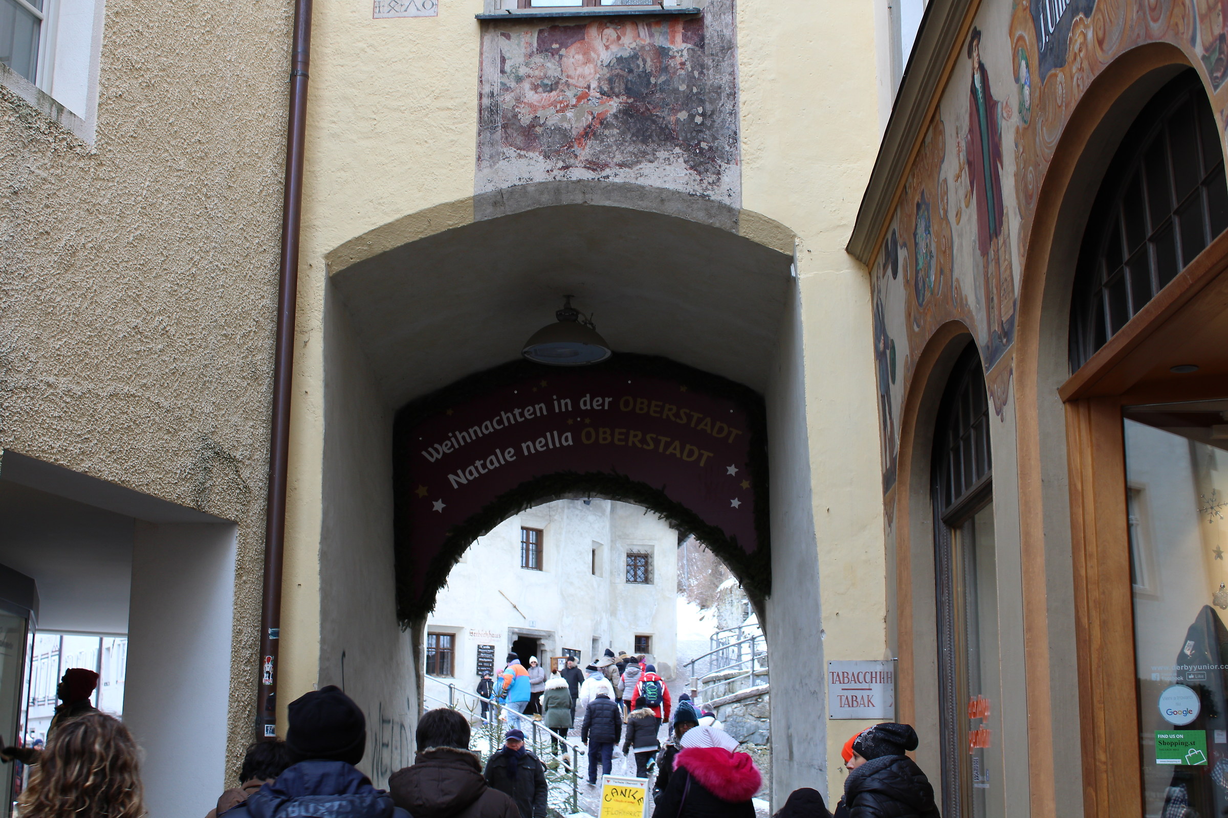 Porta occidentale Via Centrale / Stadtgasse