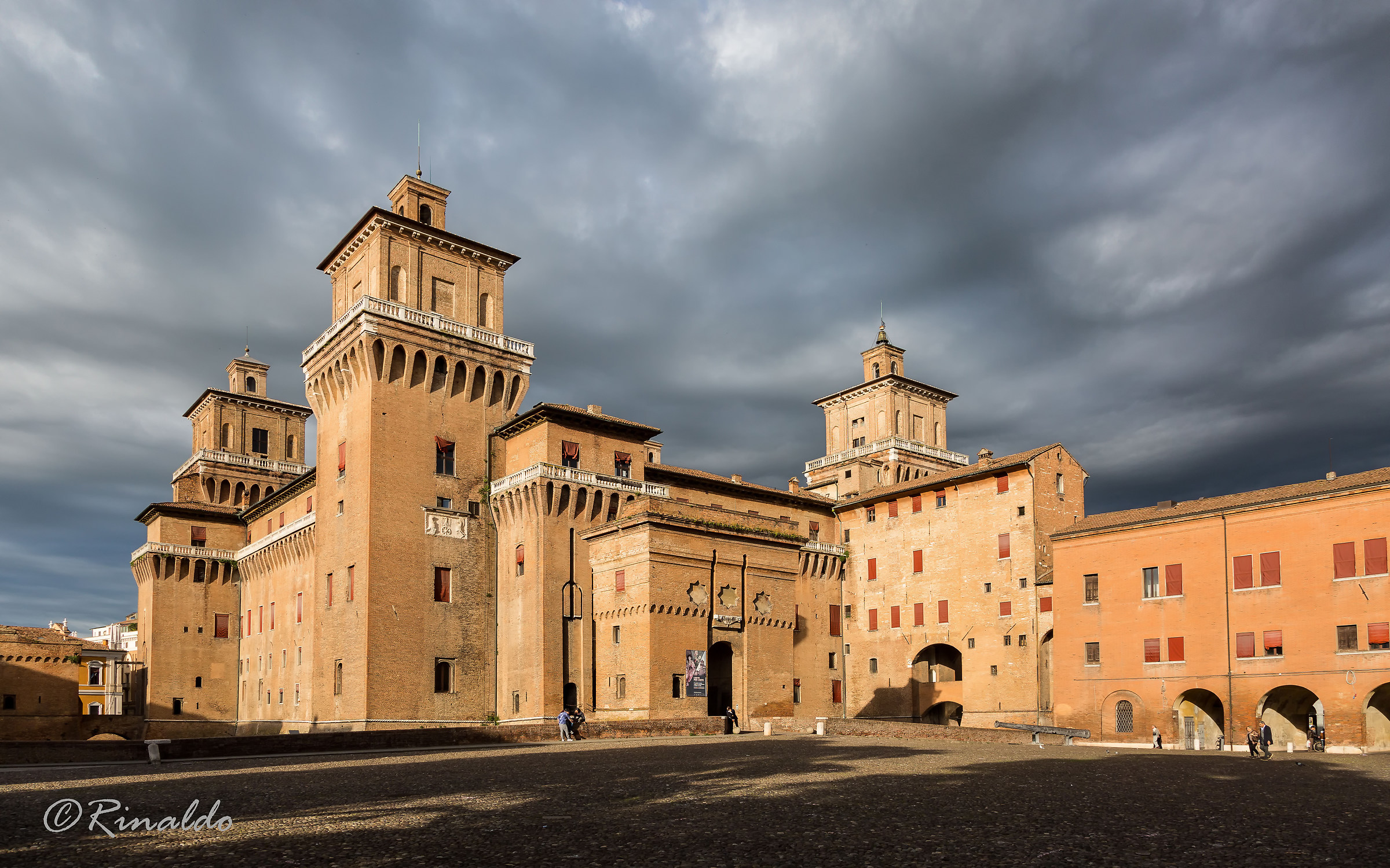The Estense castle of Ferrara