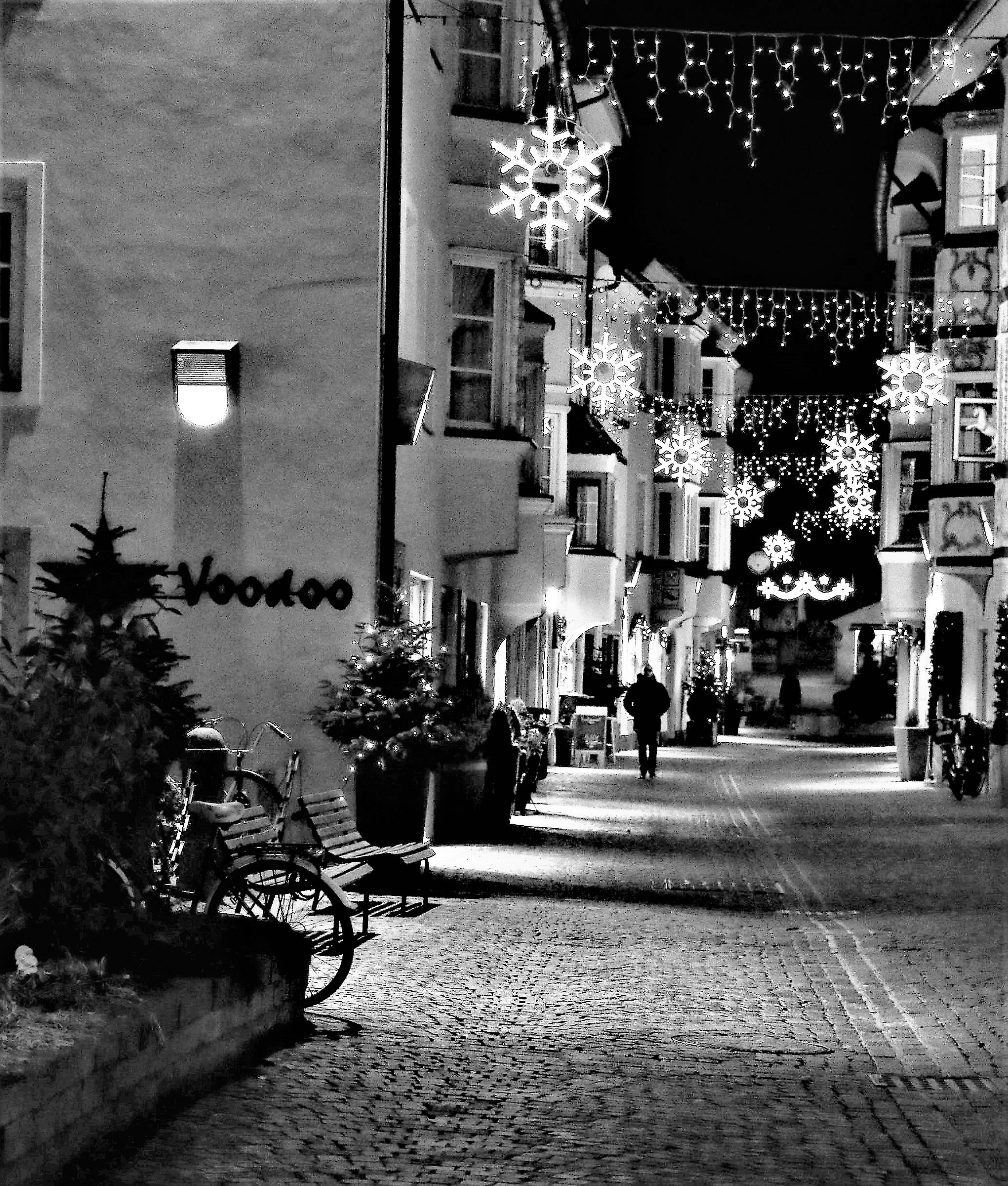 Passegiando di notte a .....
