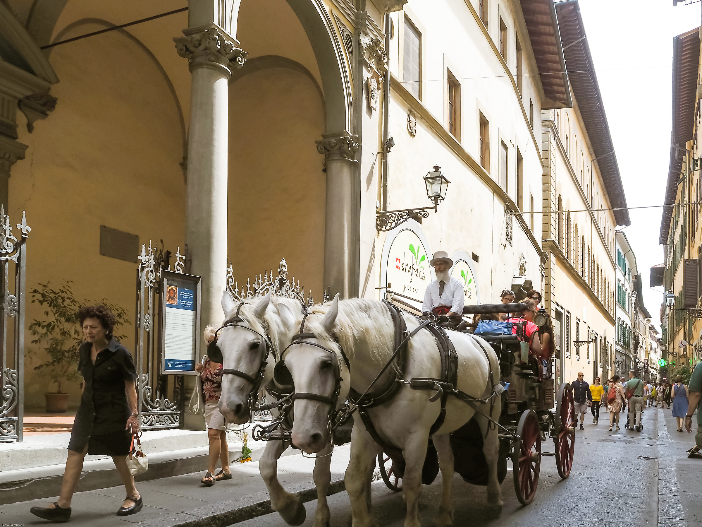 Tiro da due a Firenze