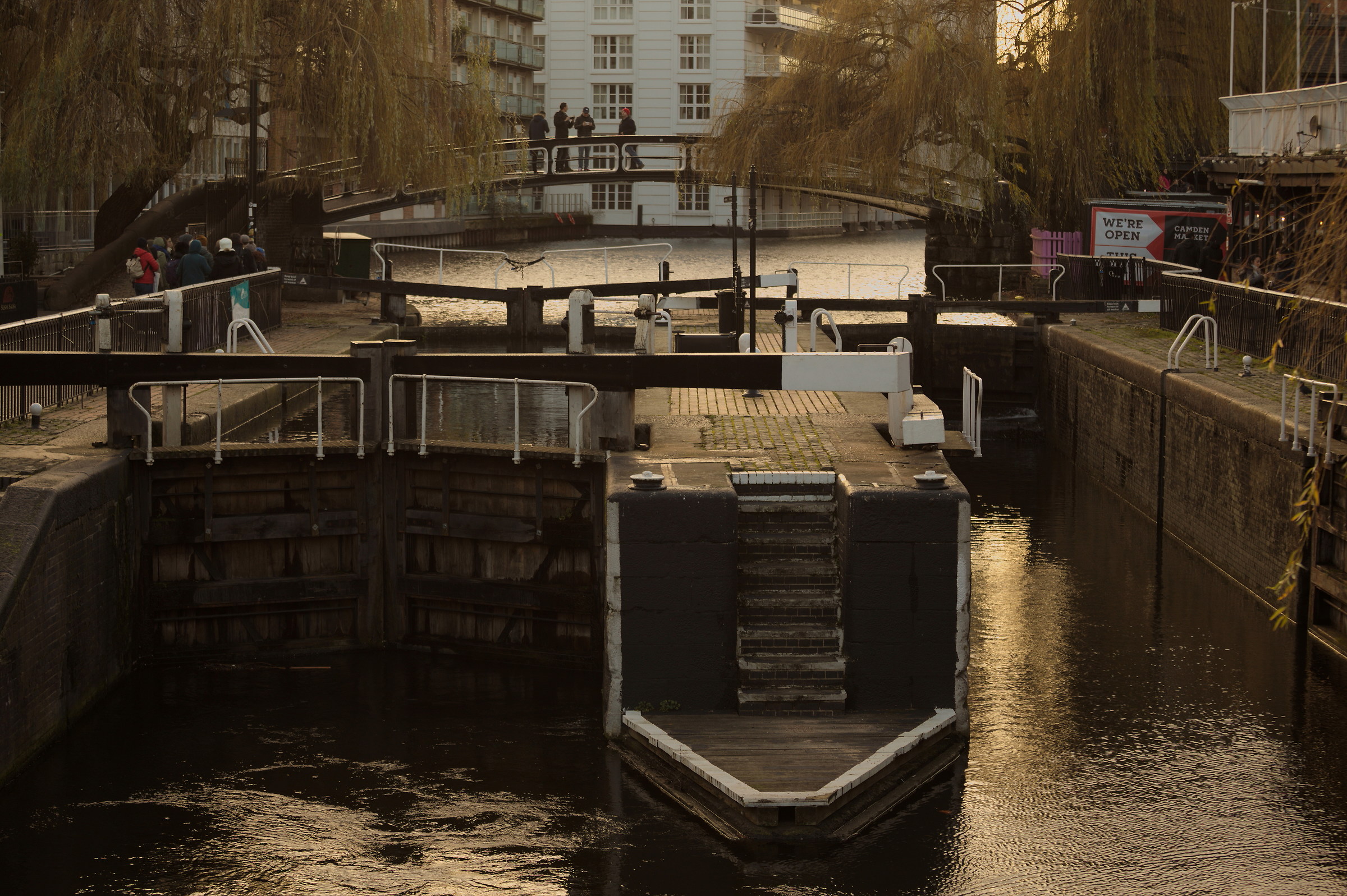 Sunset at Camden Lock