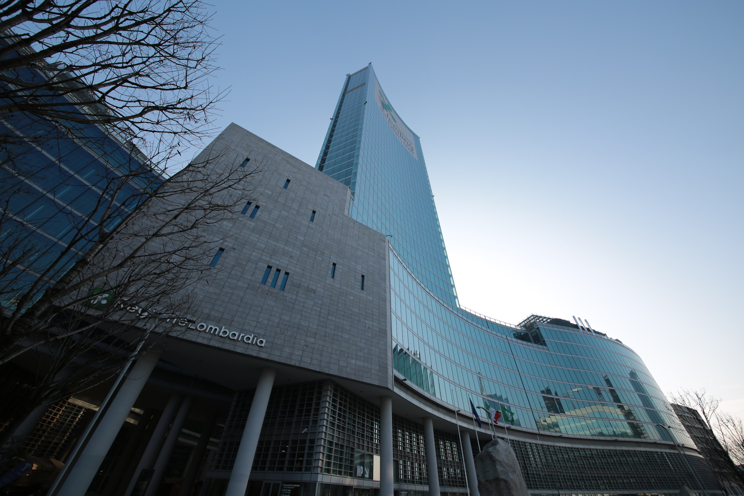 Milan - Palazzo Lombardia - overview