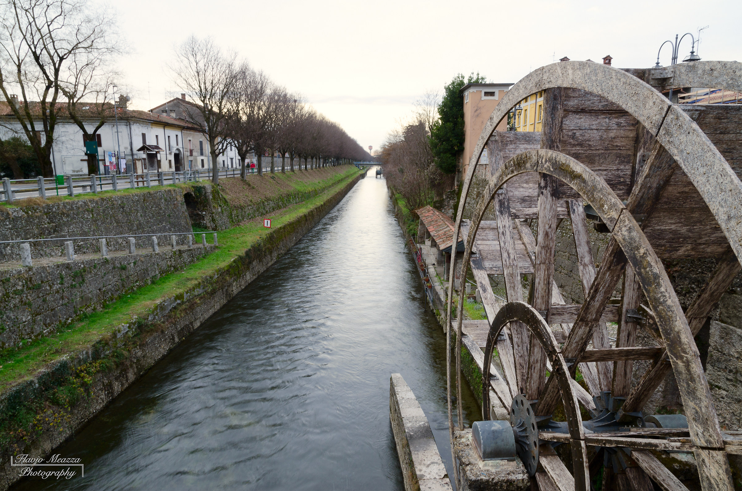 La ruota di Leonardo e il lavatoio