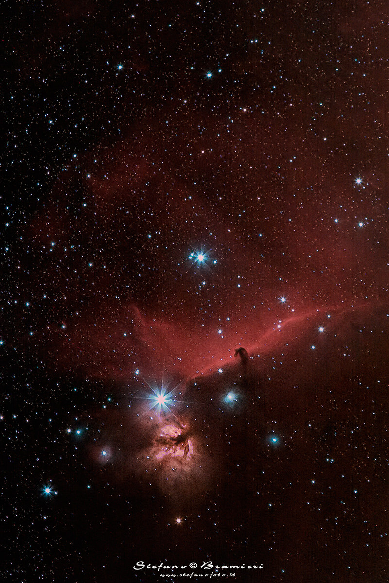 Flame Nebula and Horsehead
