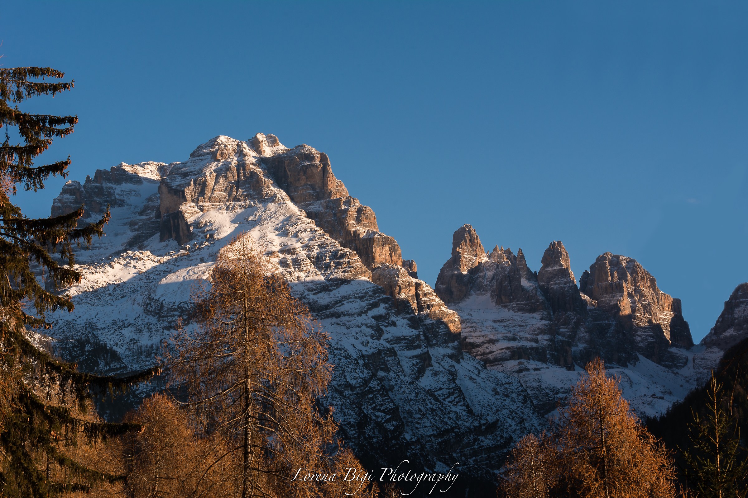 Tramonto dulle Dolomiti del Brenta