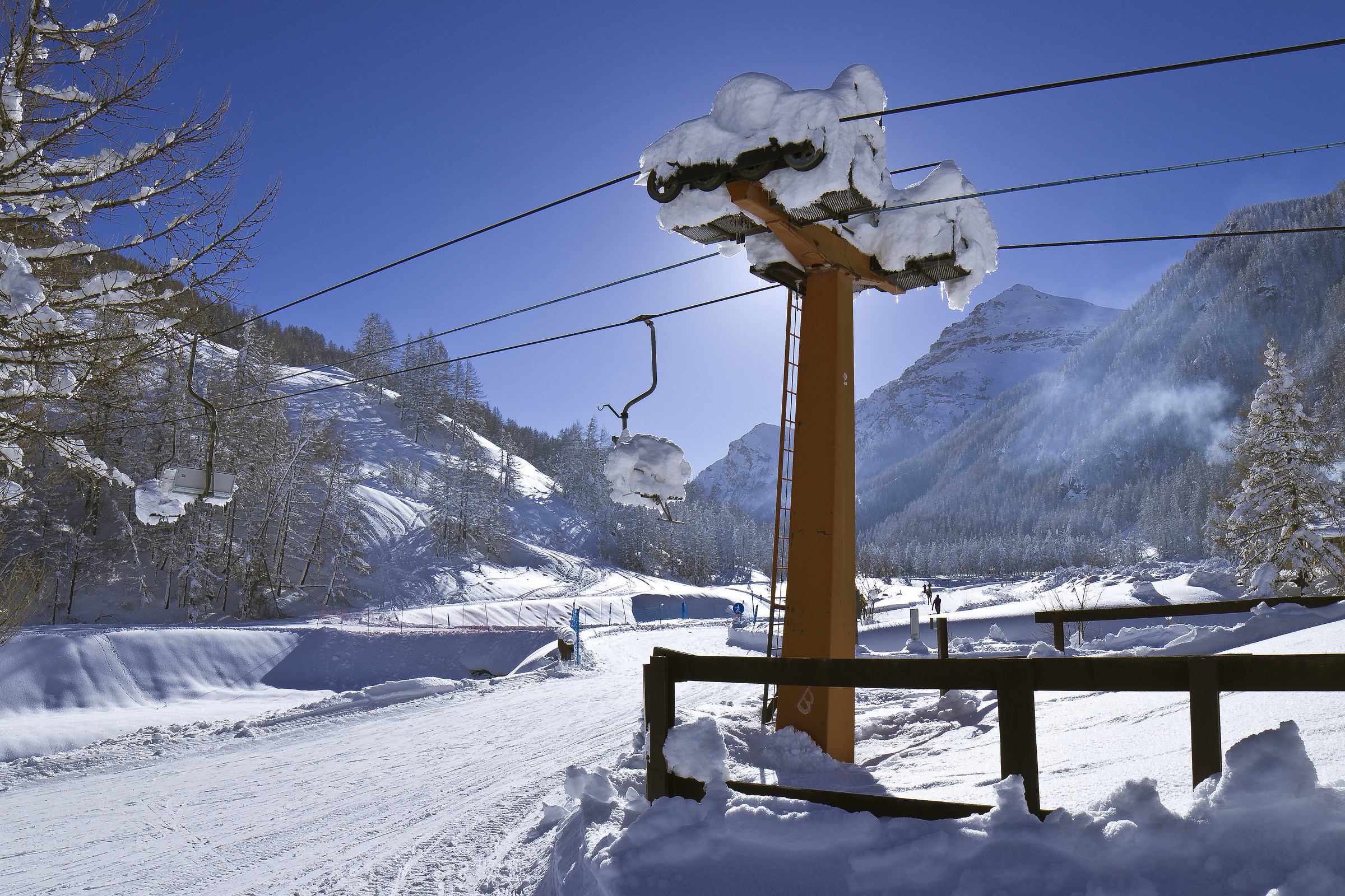 Grande nevicata a Pragelato