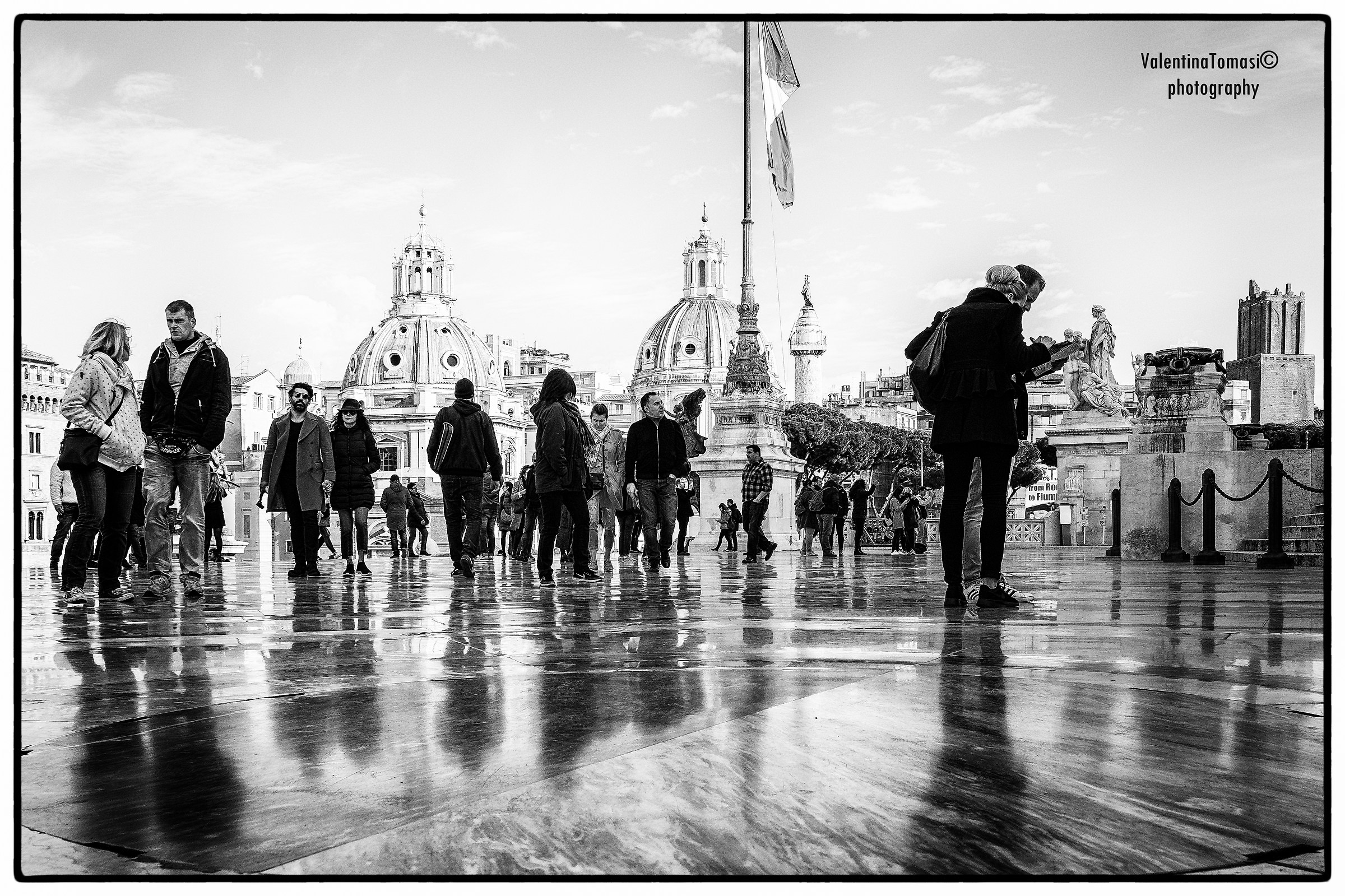 Walking through Rome