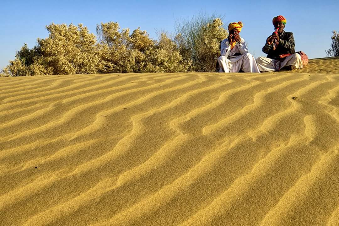 Jaisalmer.    Sam Dunes