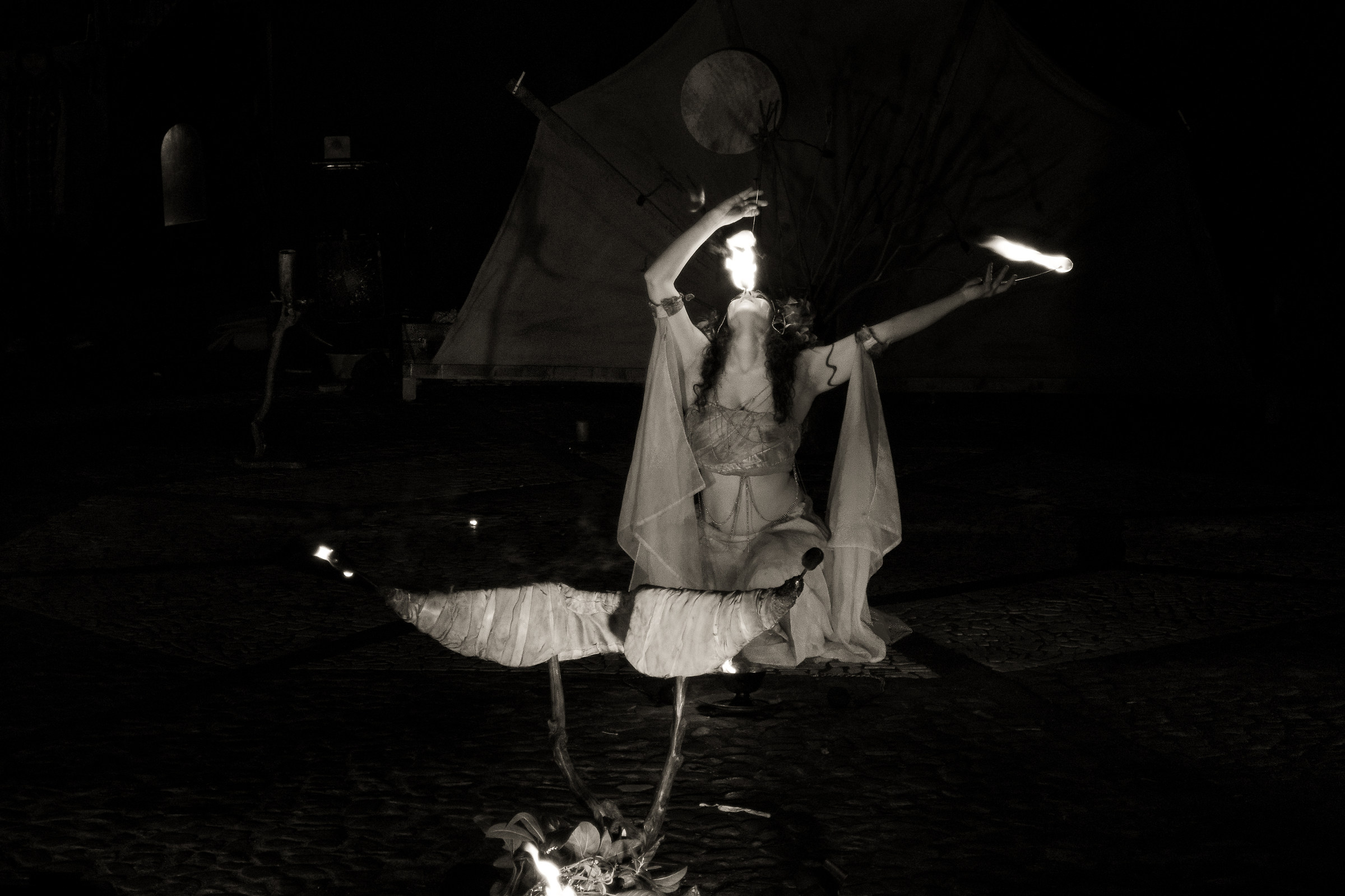 La mangiatrice di fuoco