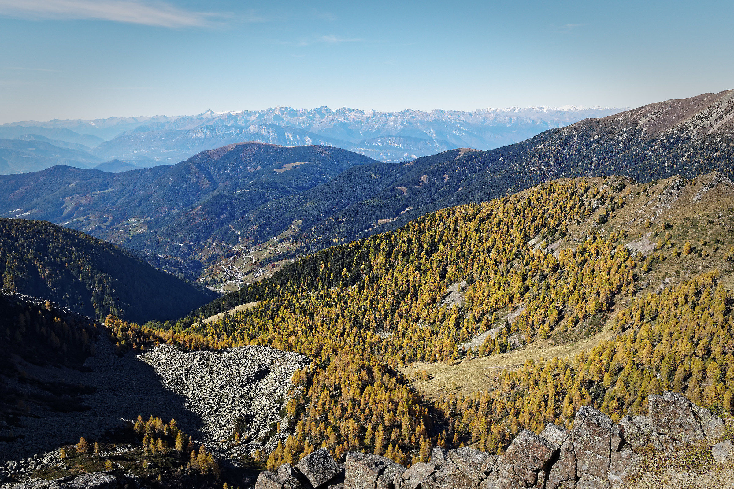 Palù del Fersina from the ridge tour
