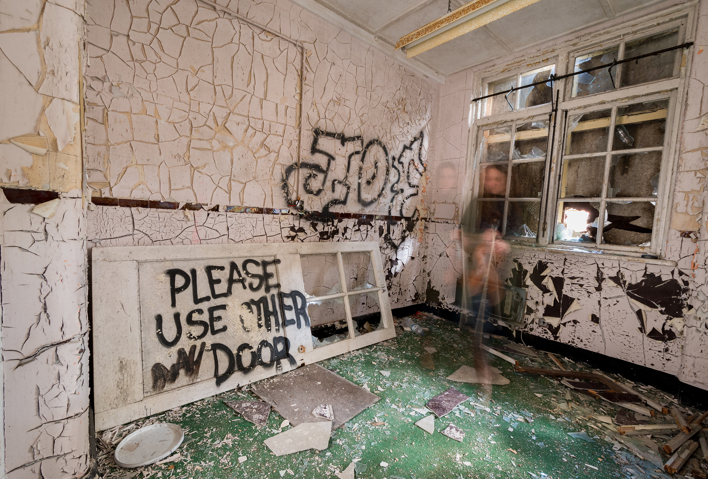 Please Use Other Door