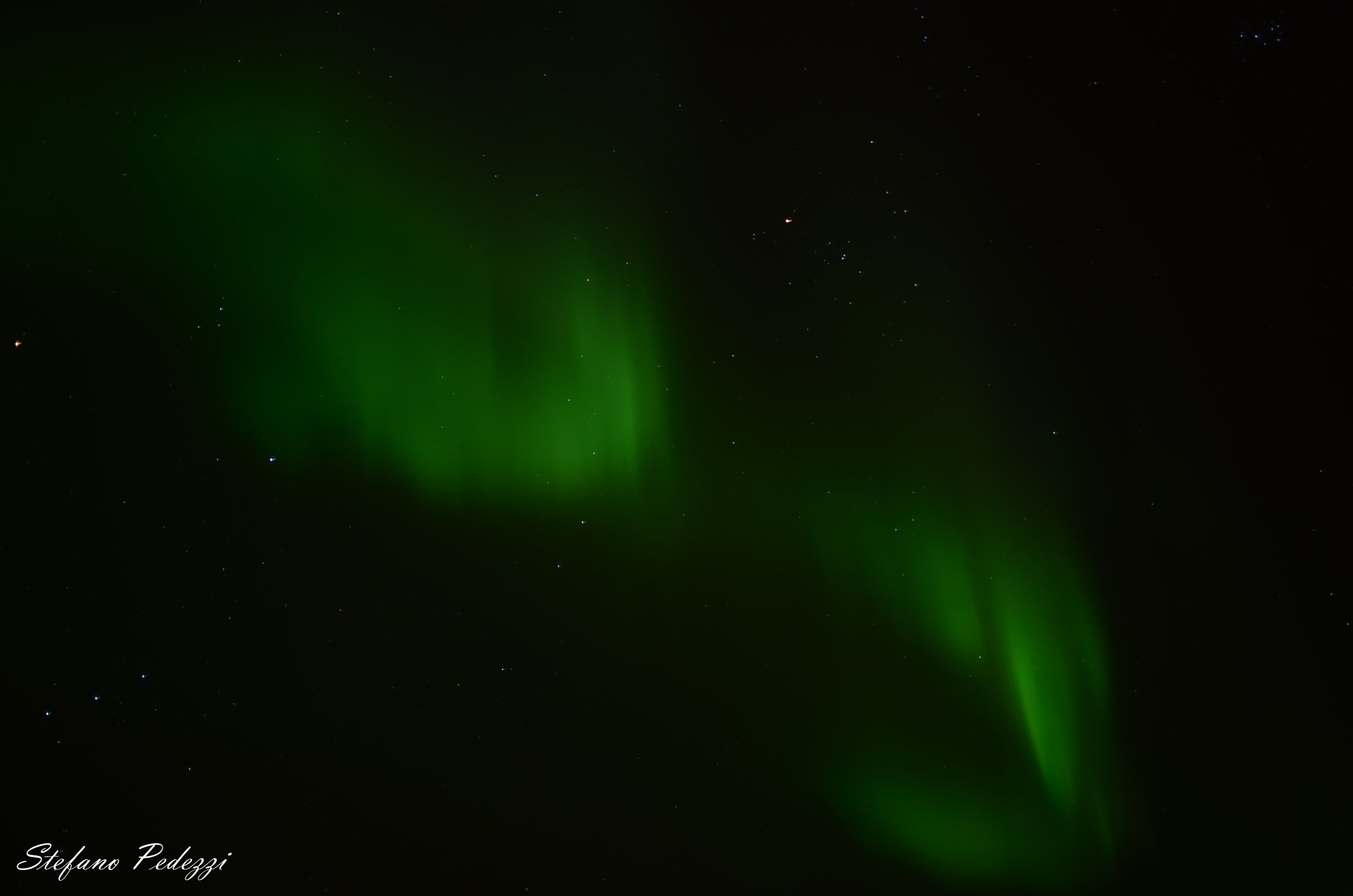 Aurora borealis in Tromso