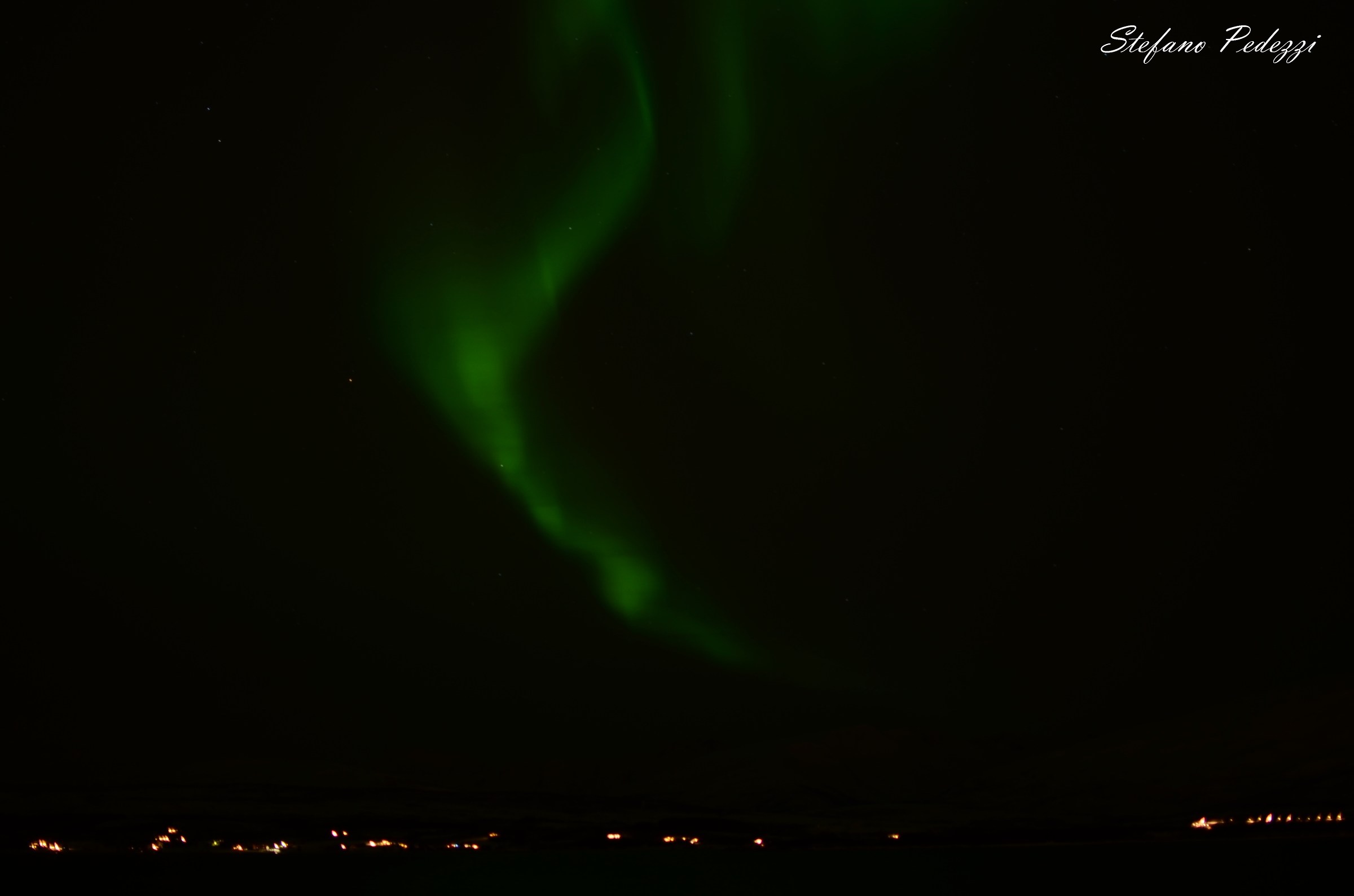 Aurora borealis in Tromso