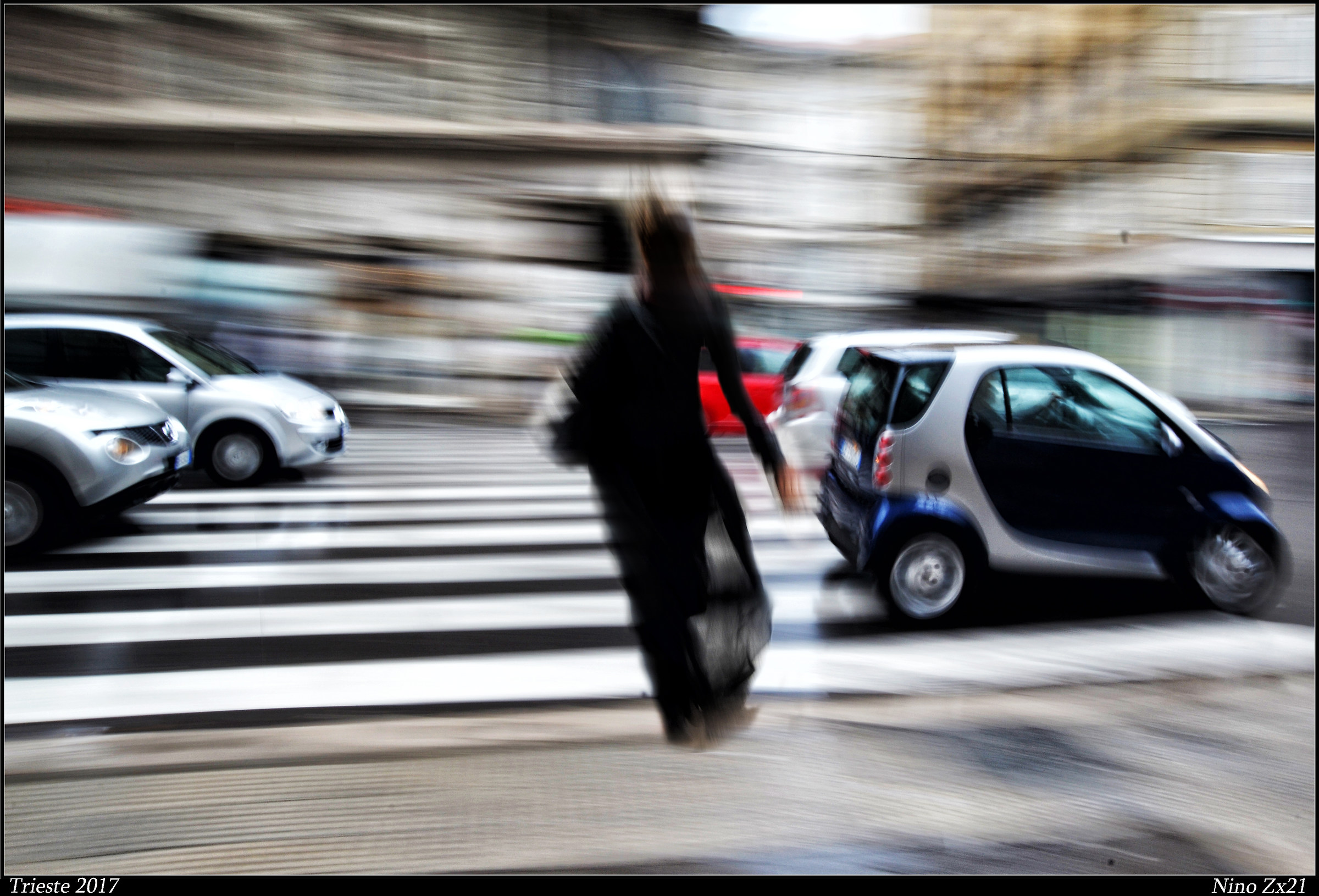 Sulle rive del fiume urbano.