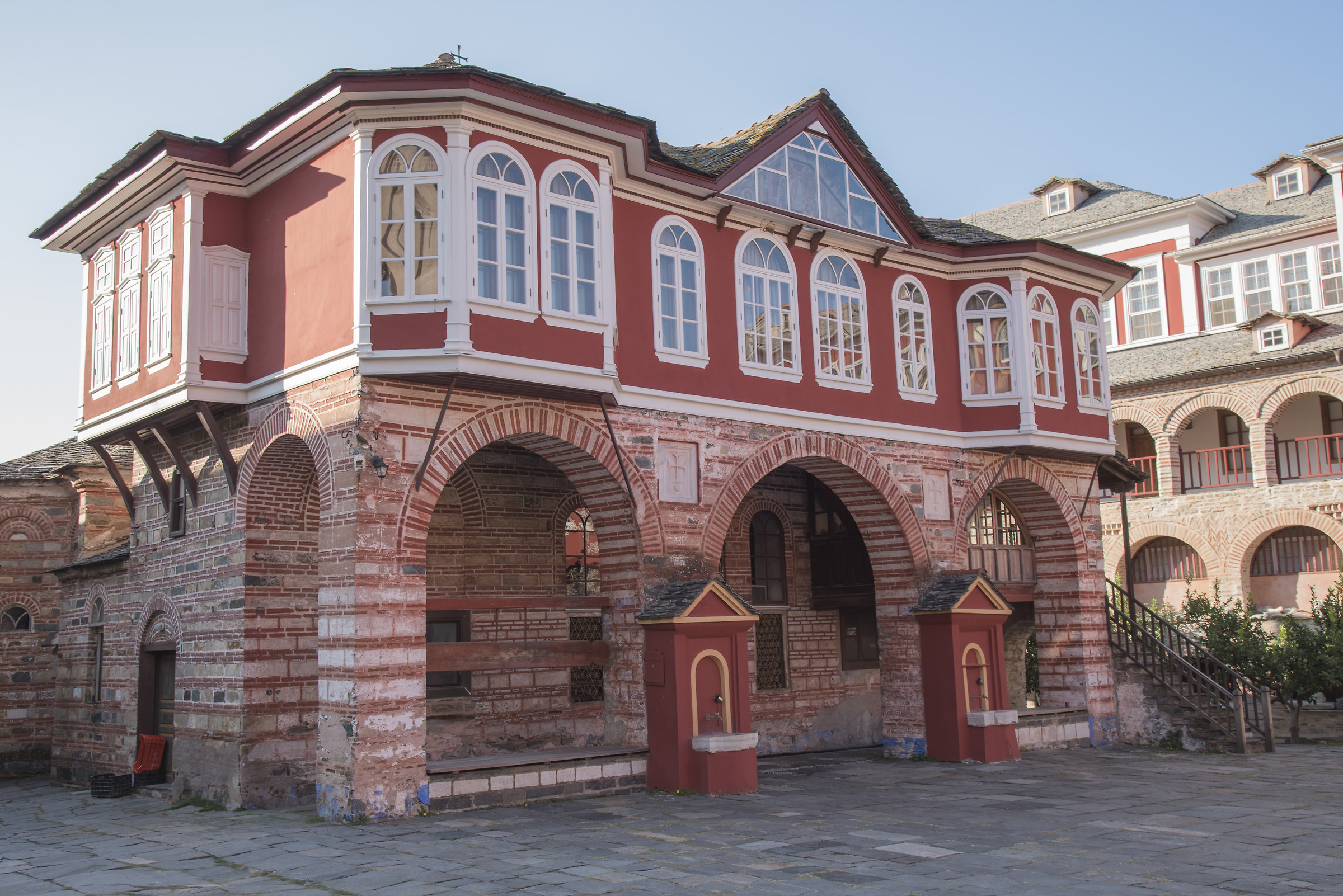 Refectory building of the Vatopedi monastery