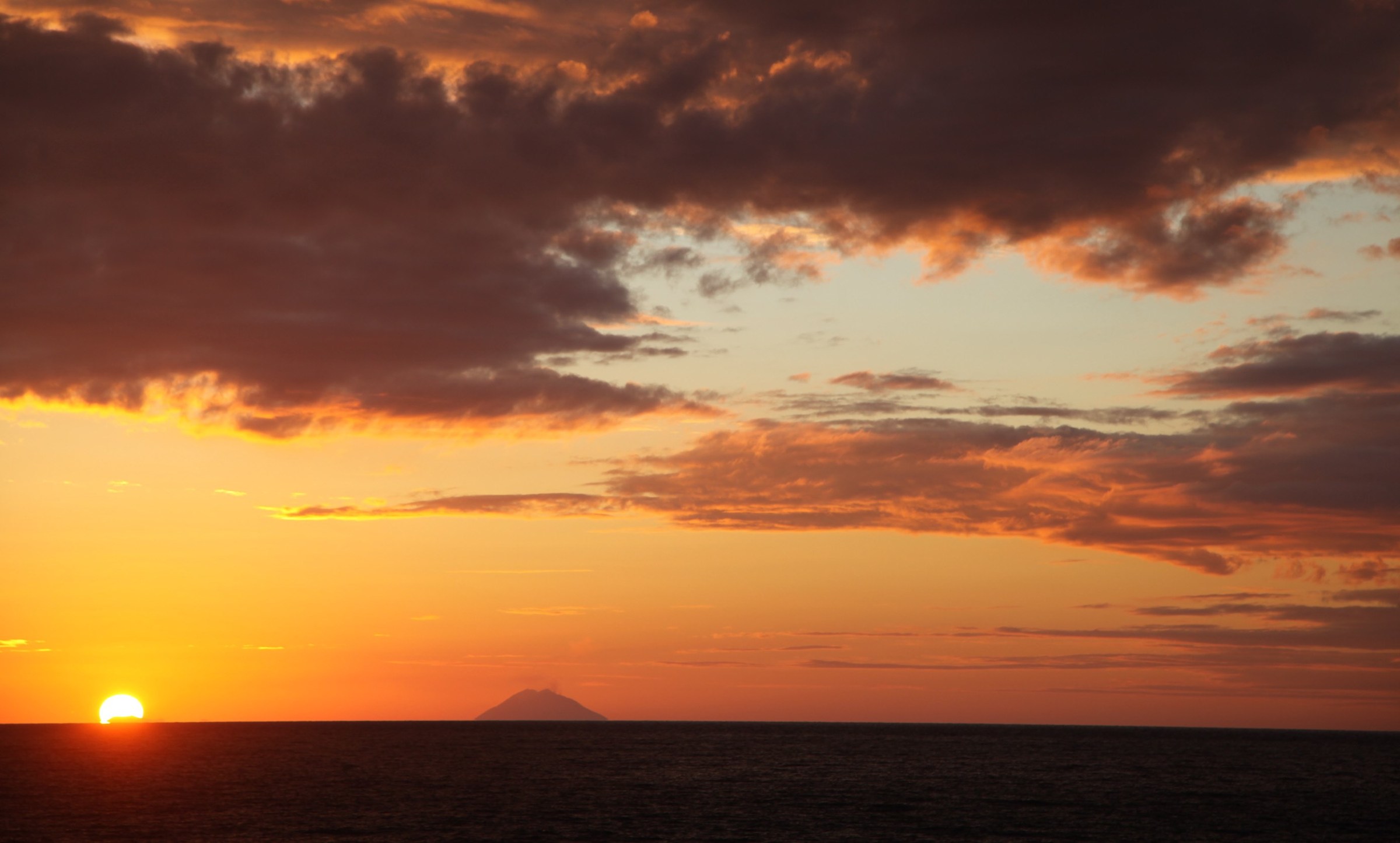 Stromboli from Calabria