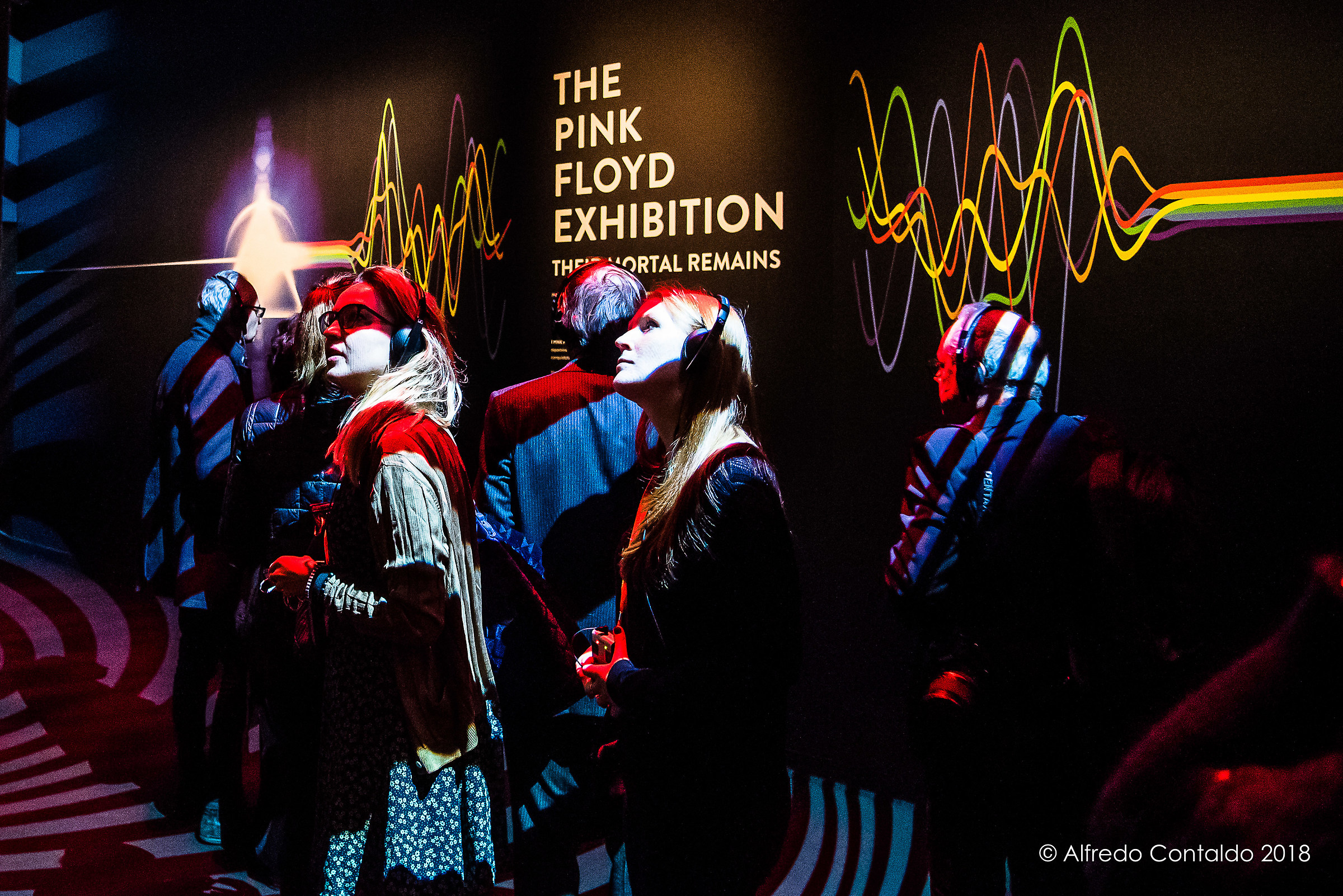 The Gala night to celebrate The Pink Floy exhibition