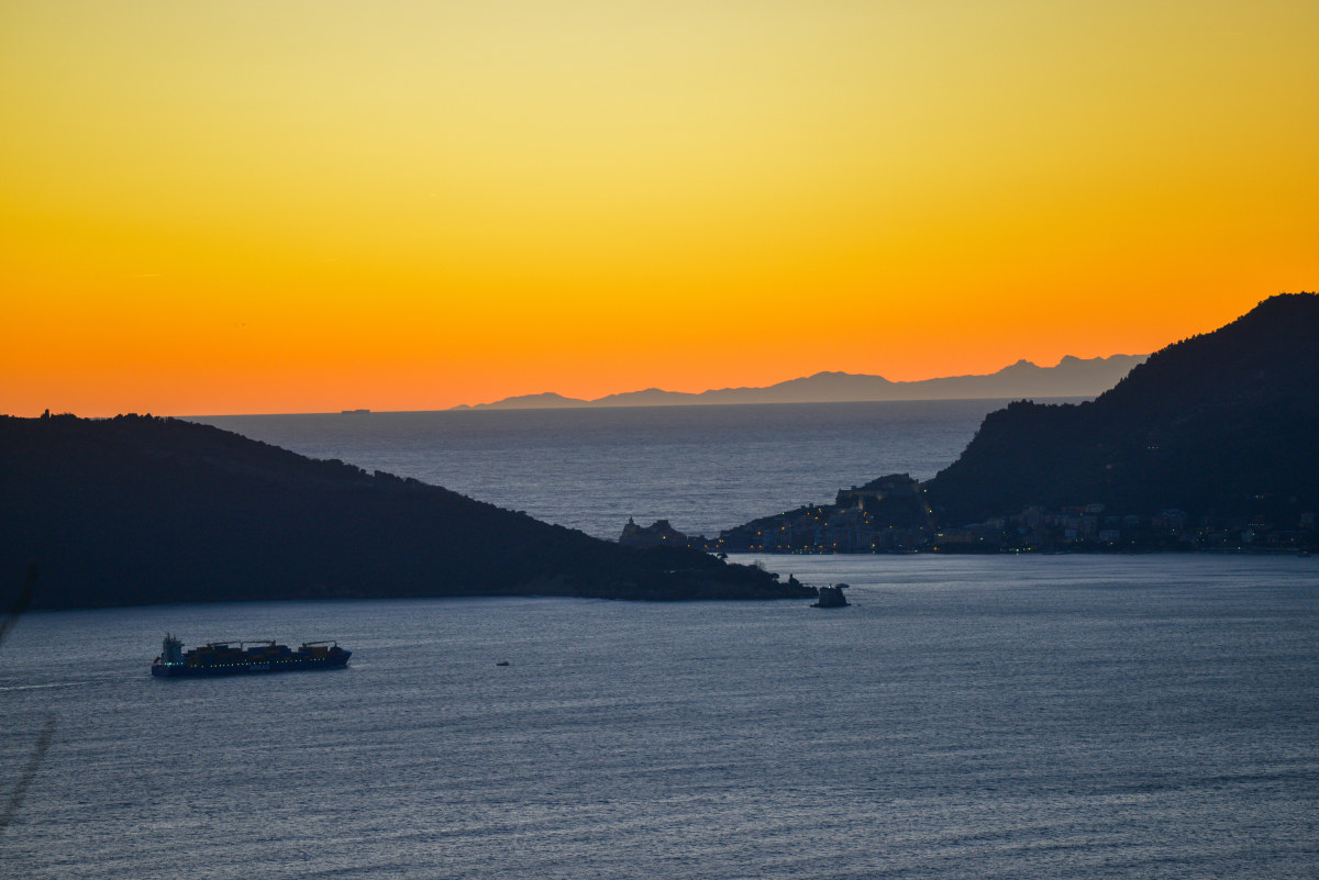 From the Gulf of Poets Ale Alpi Marittime