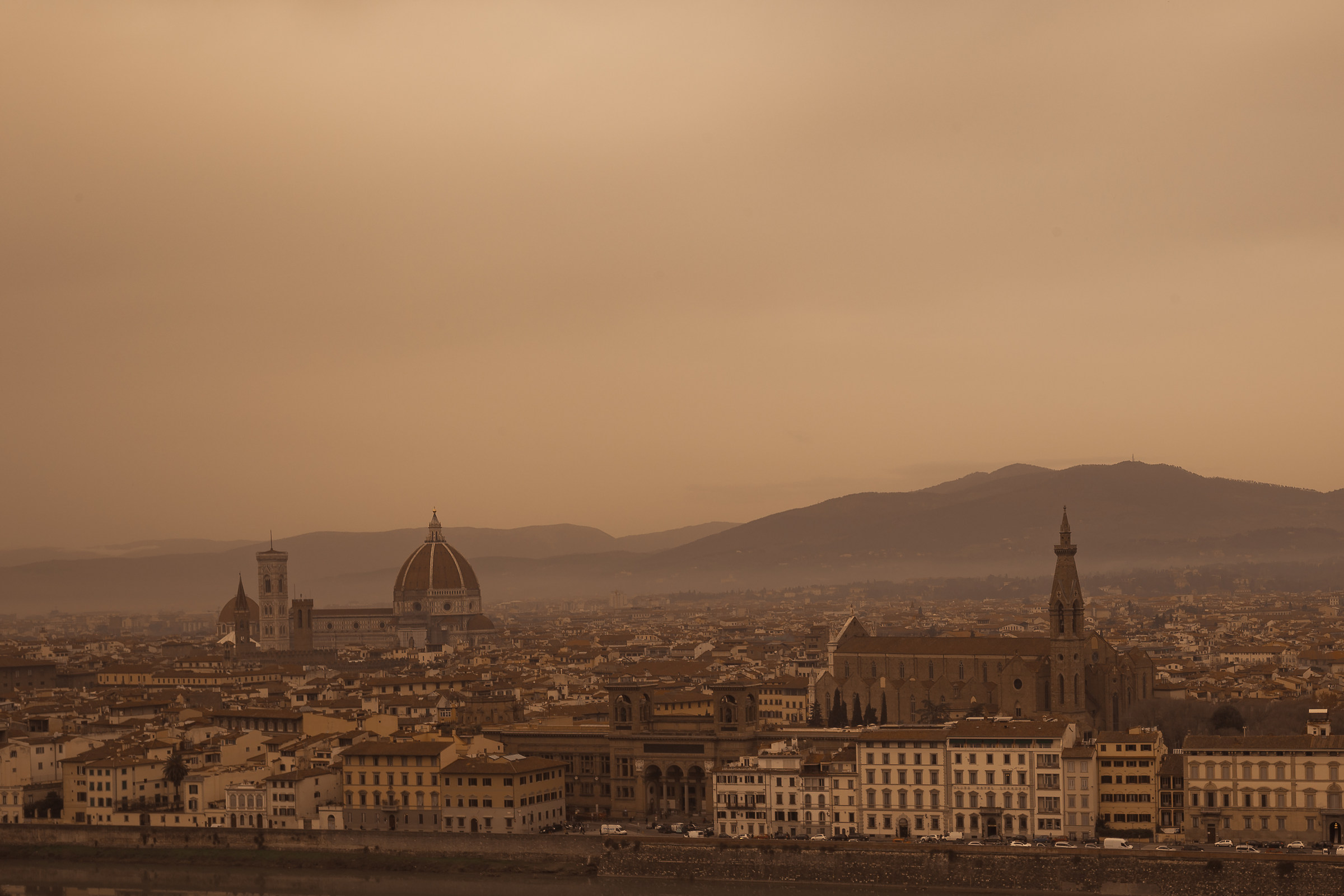 firenze da piazzale michelangelo