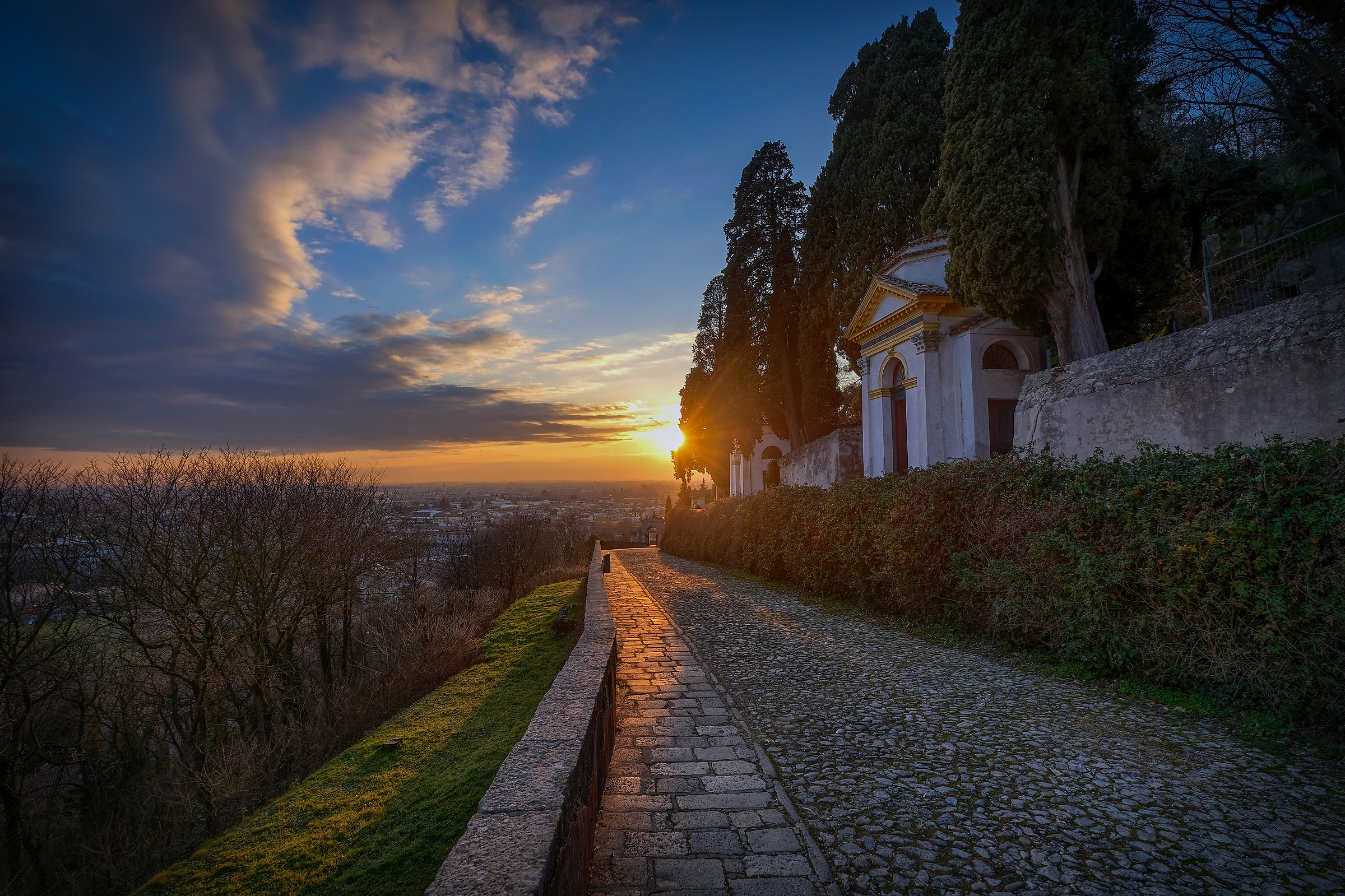 The ascent of the seven churches