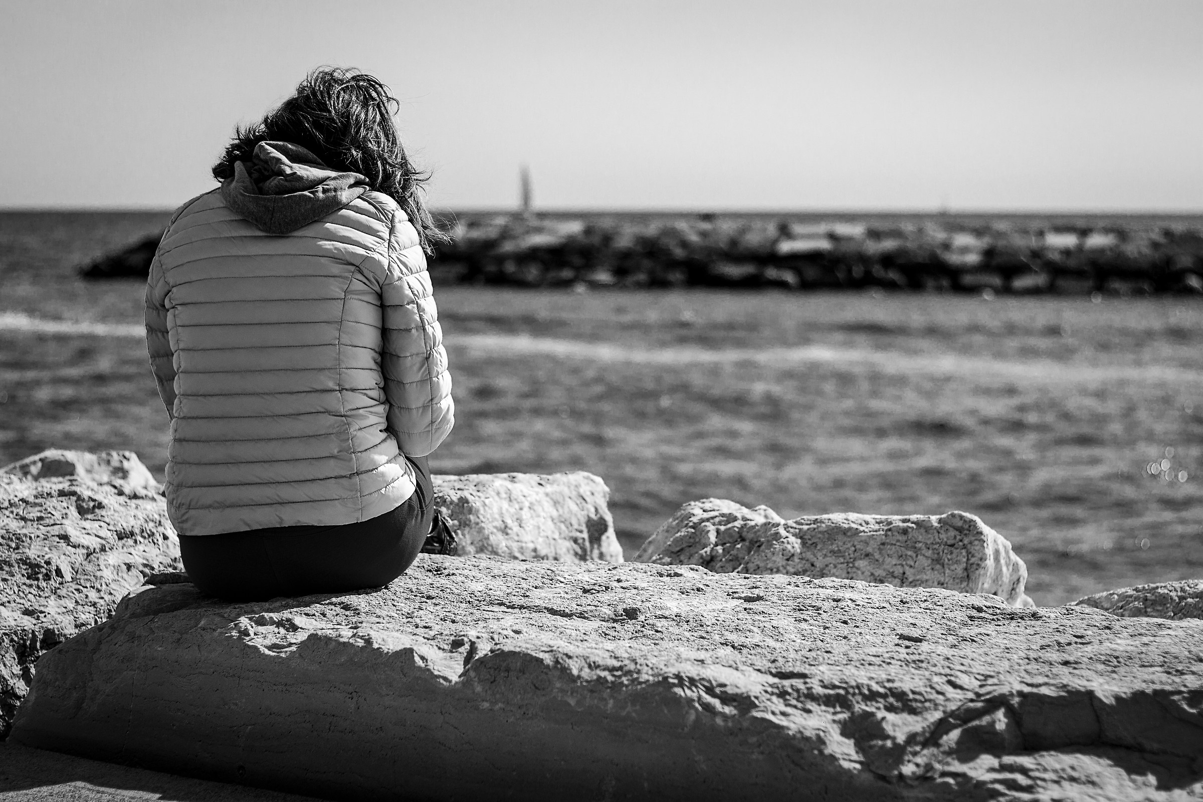 Momenti in riva al mare