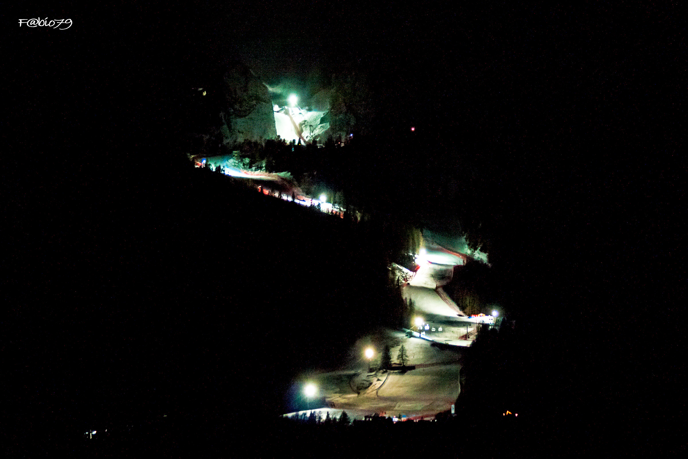 Everything ready for the races - Gruppo delle Tofane