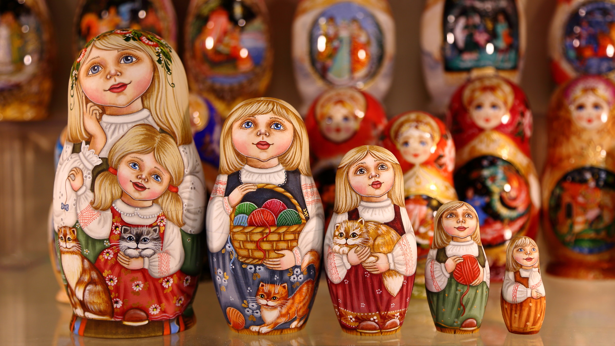 Portrait of matryoshka