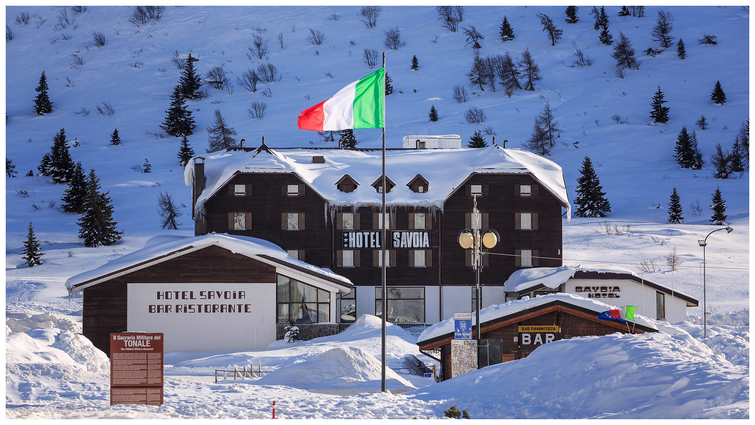 Postcard from the Tonale Pass