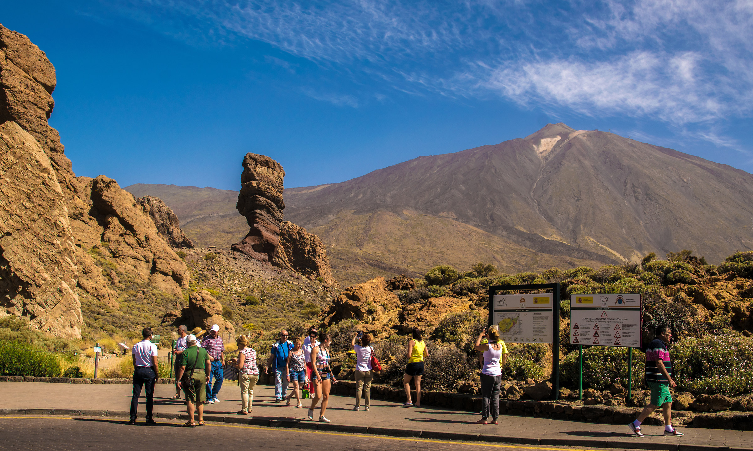 Roque Chinchado and Teide