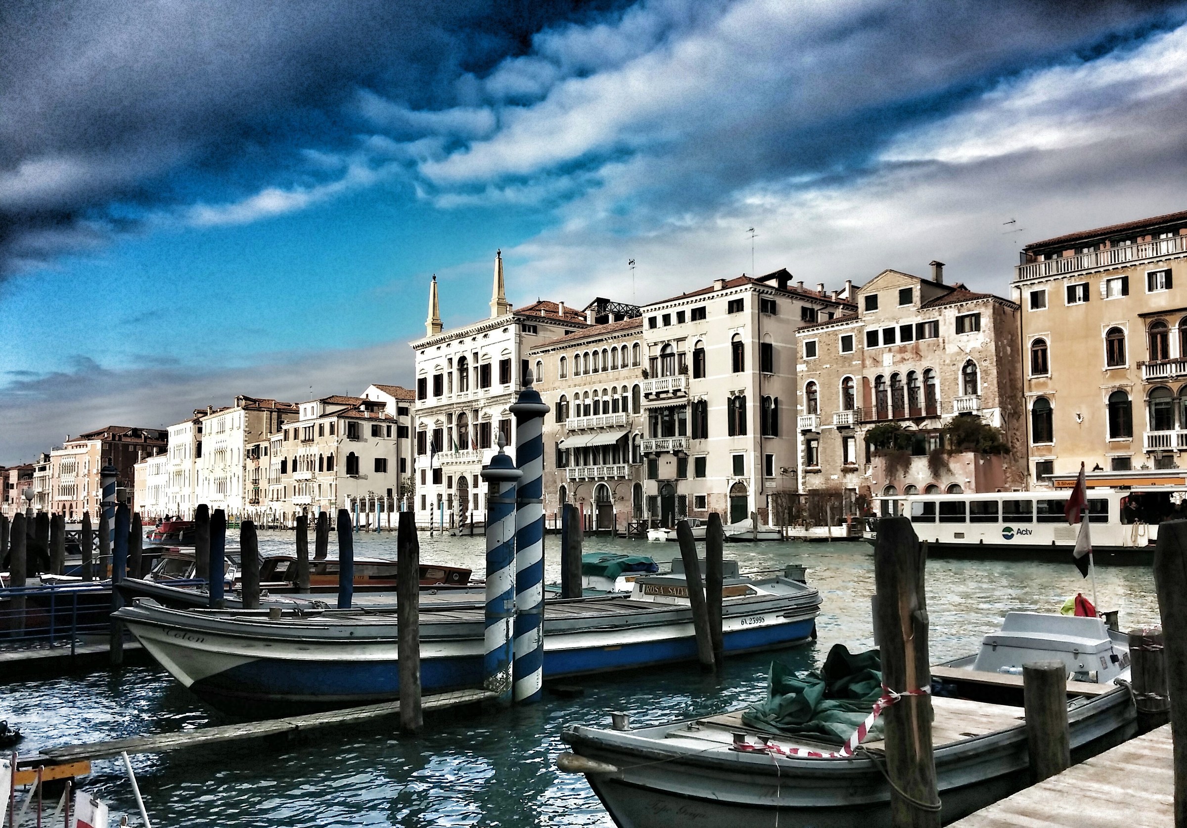 Canal Grande da Riva del Carbon 19 gennaio 2018