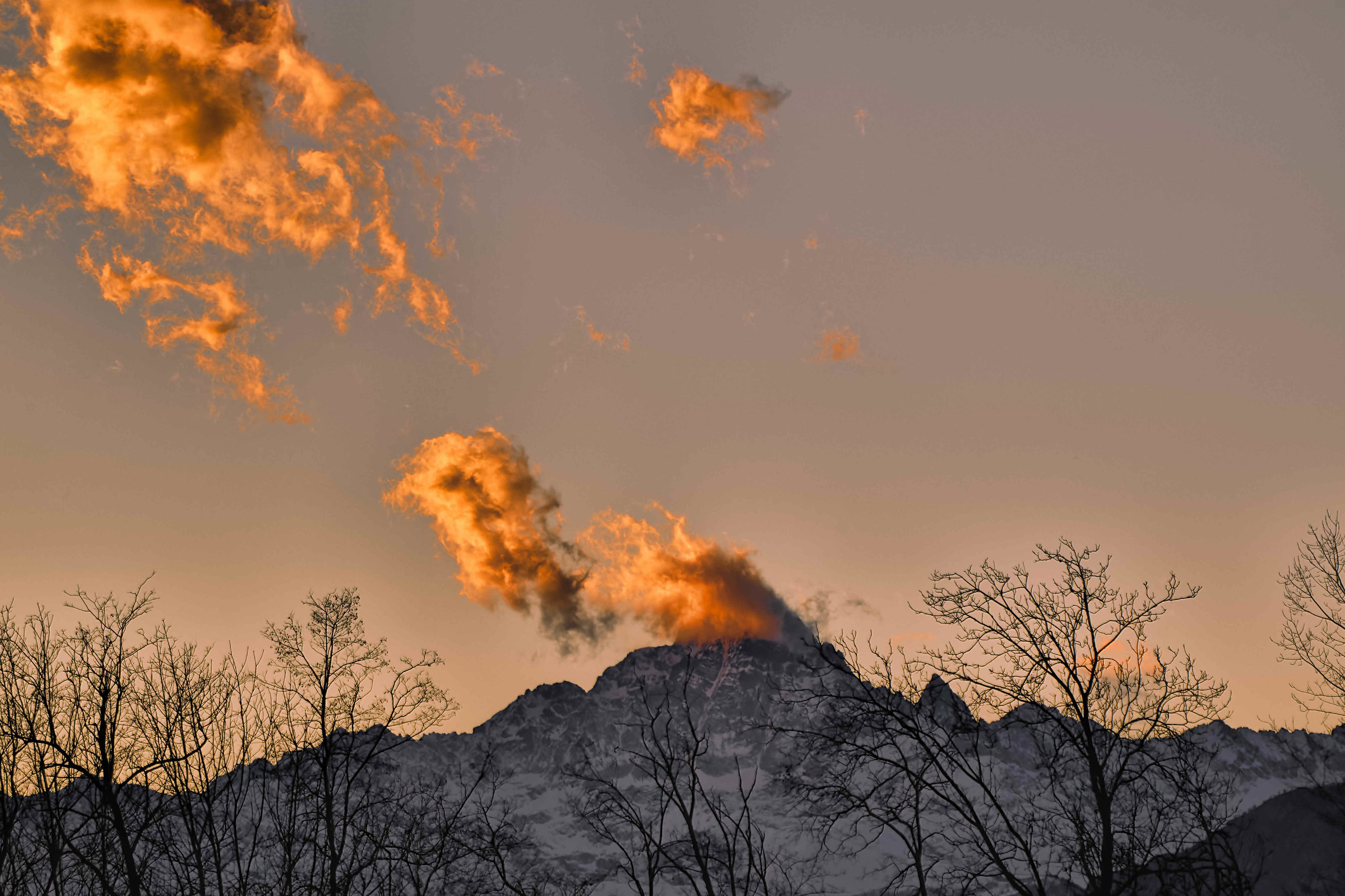 focus on the monviso