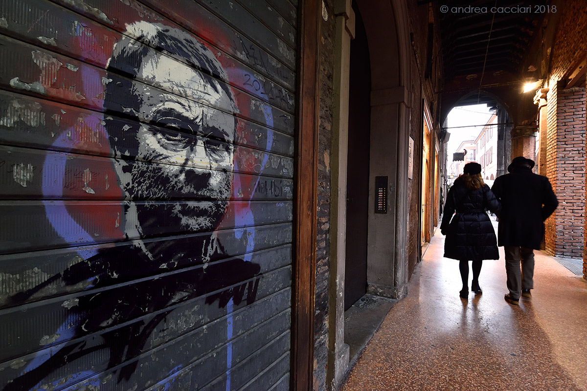 Bologna, the portico of Lucio