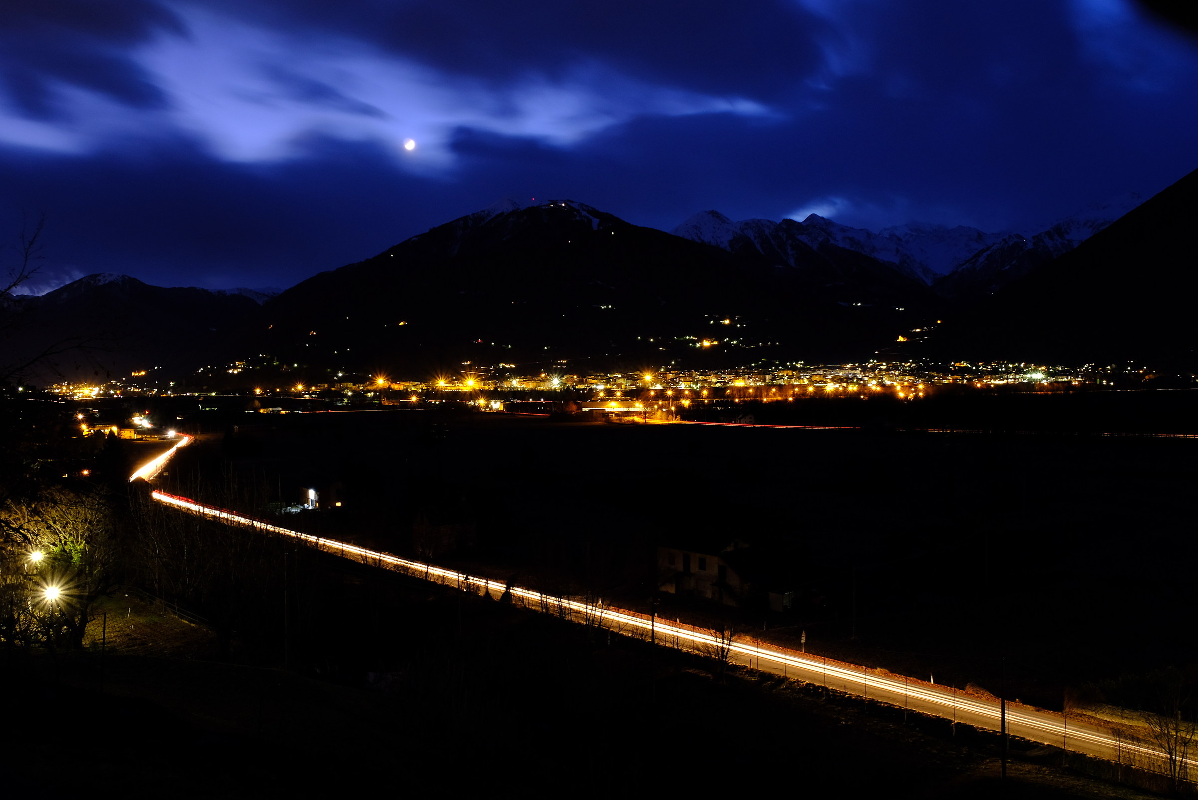 Domodossola by night