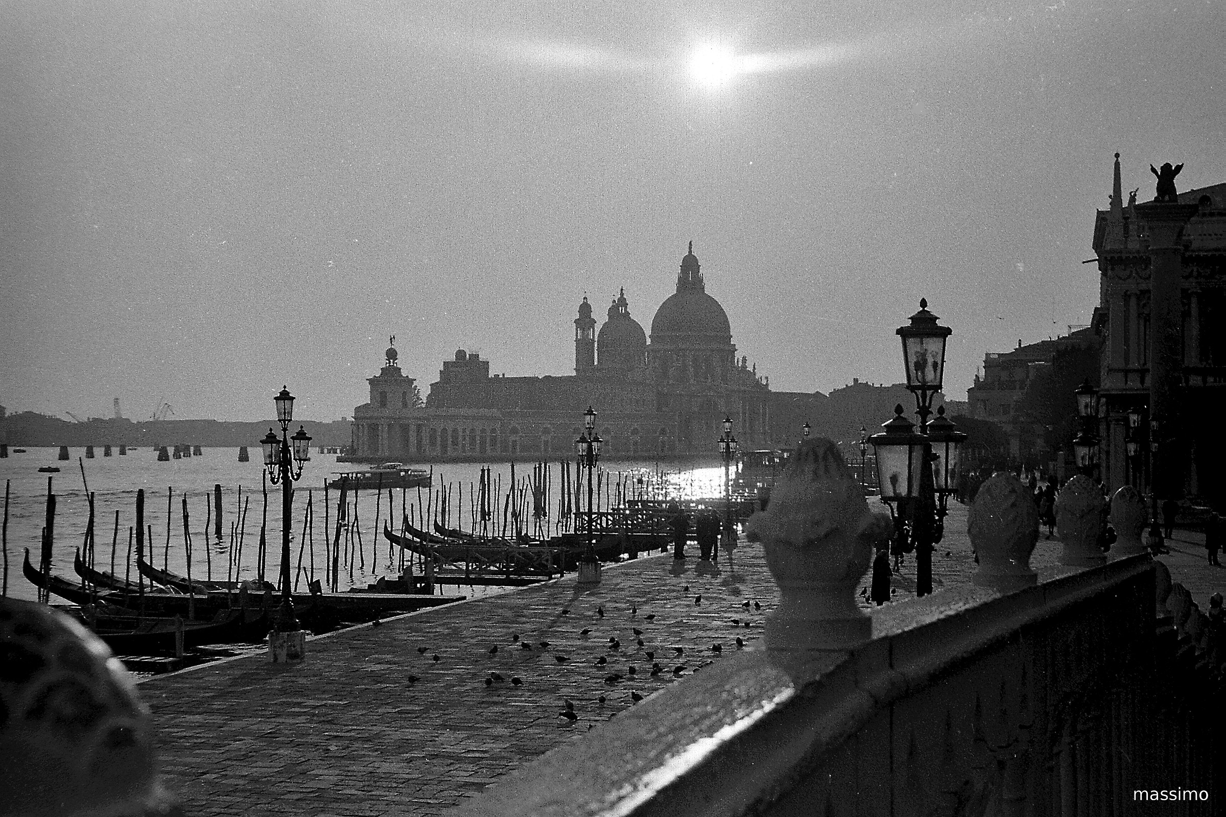 vista verso la chiesa della Salute