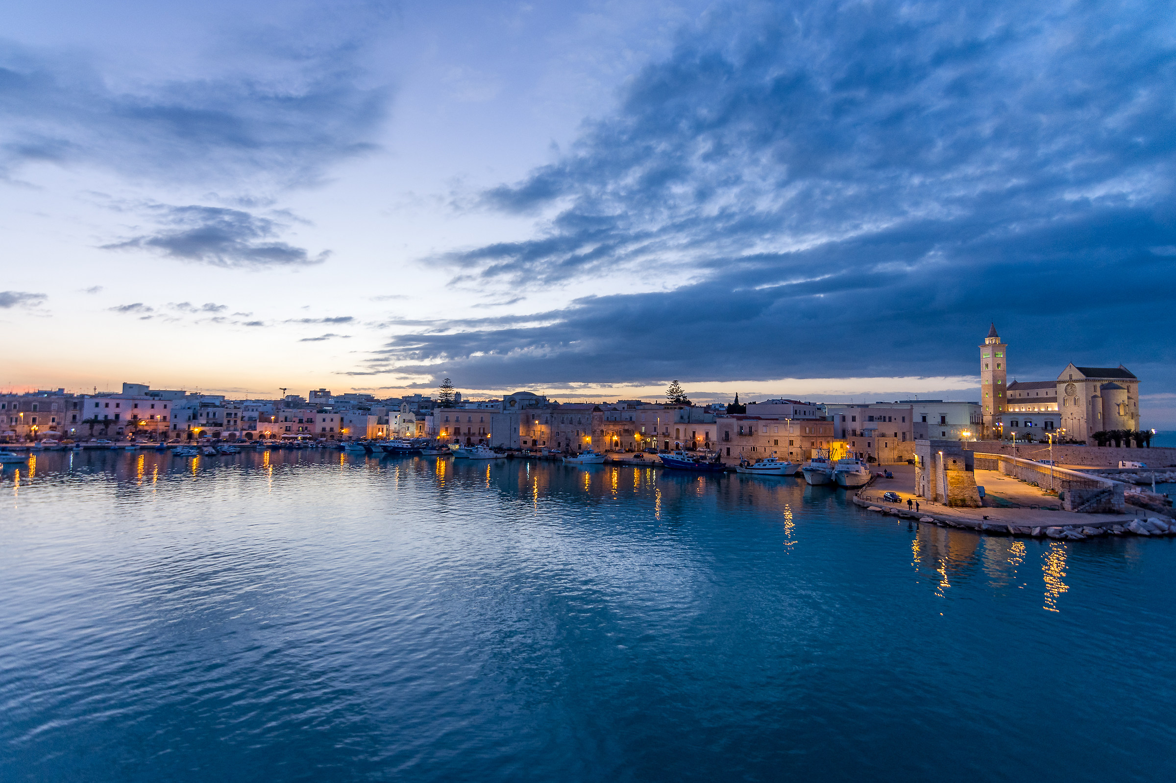 Sunset in Trani