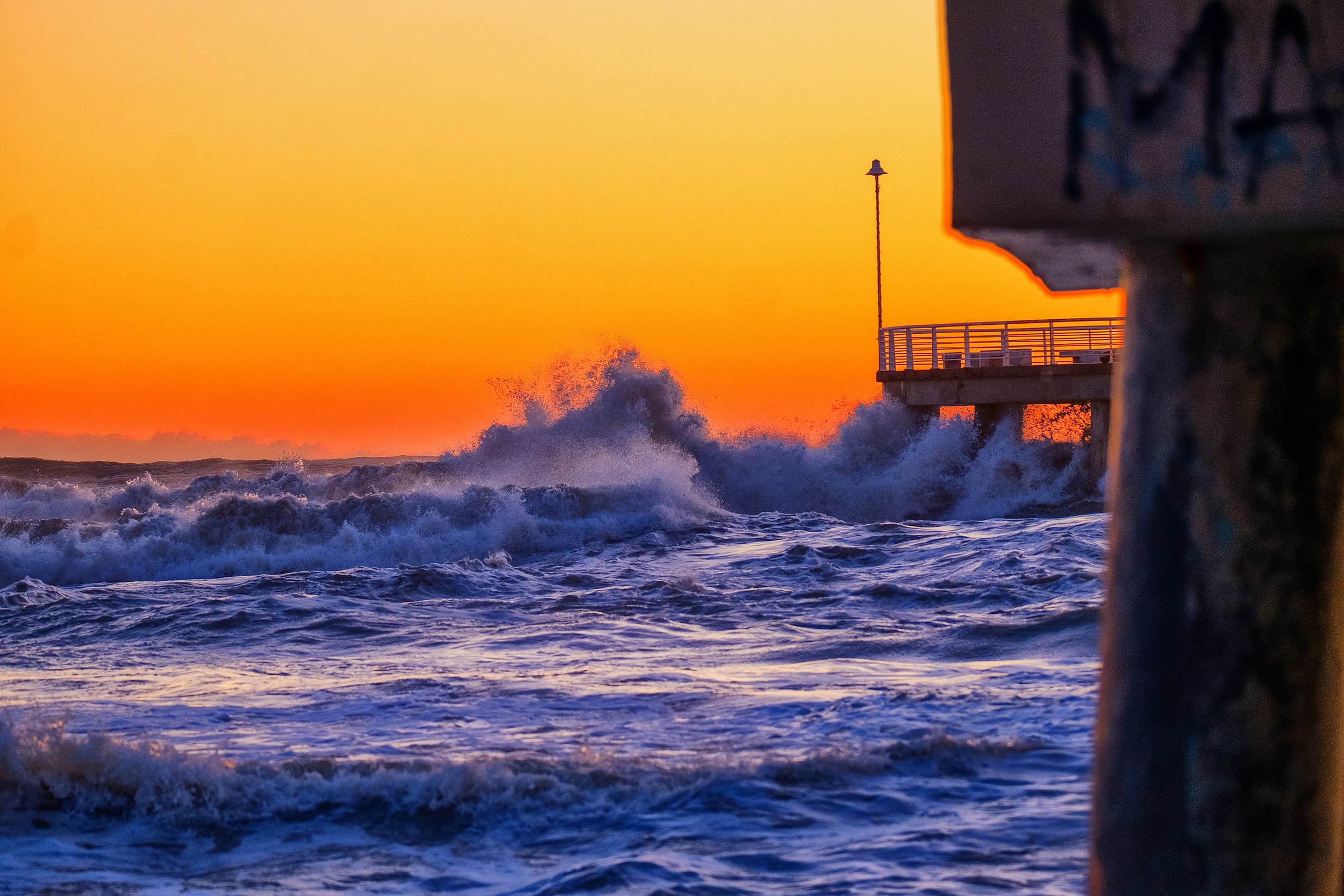 Mare Mosso pontile Marina di Massa