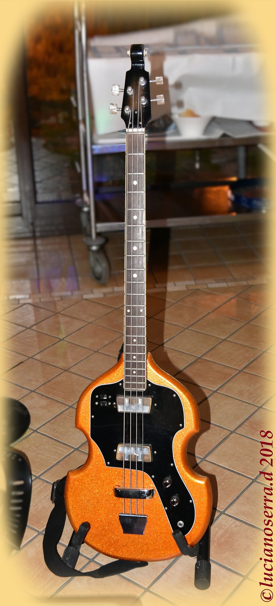 Basso costruito dalla Eco nel 1962