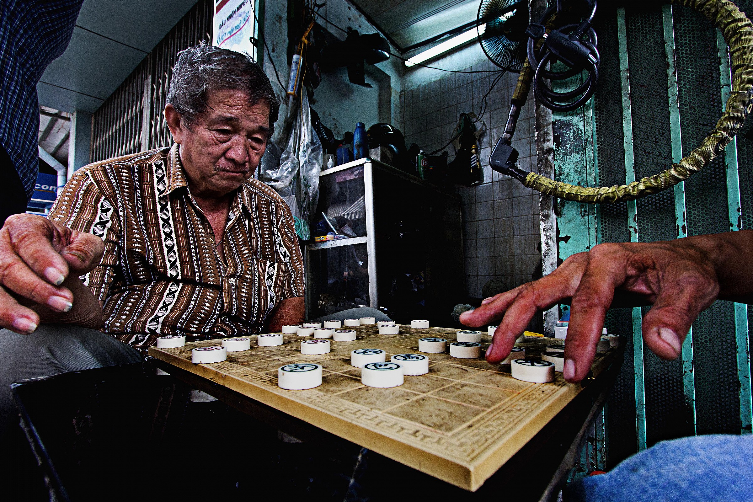 duello ad Ho Chi Min, vietnam