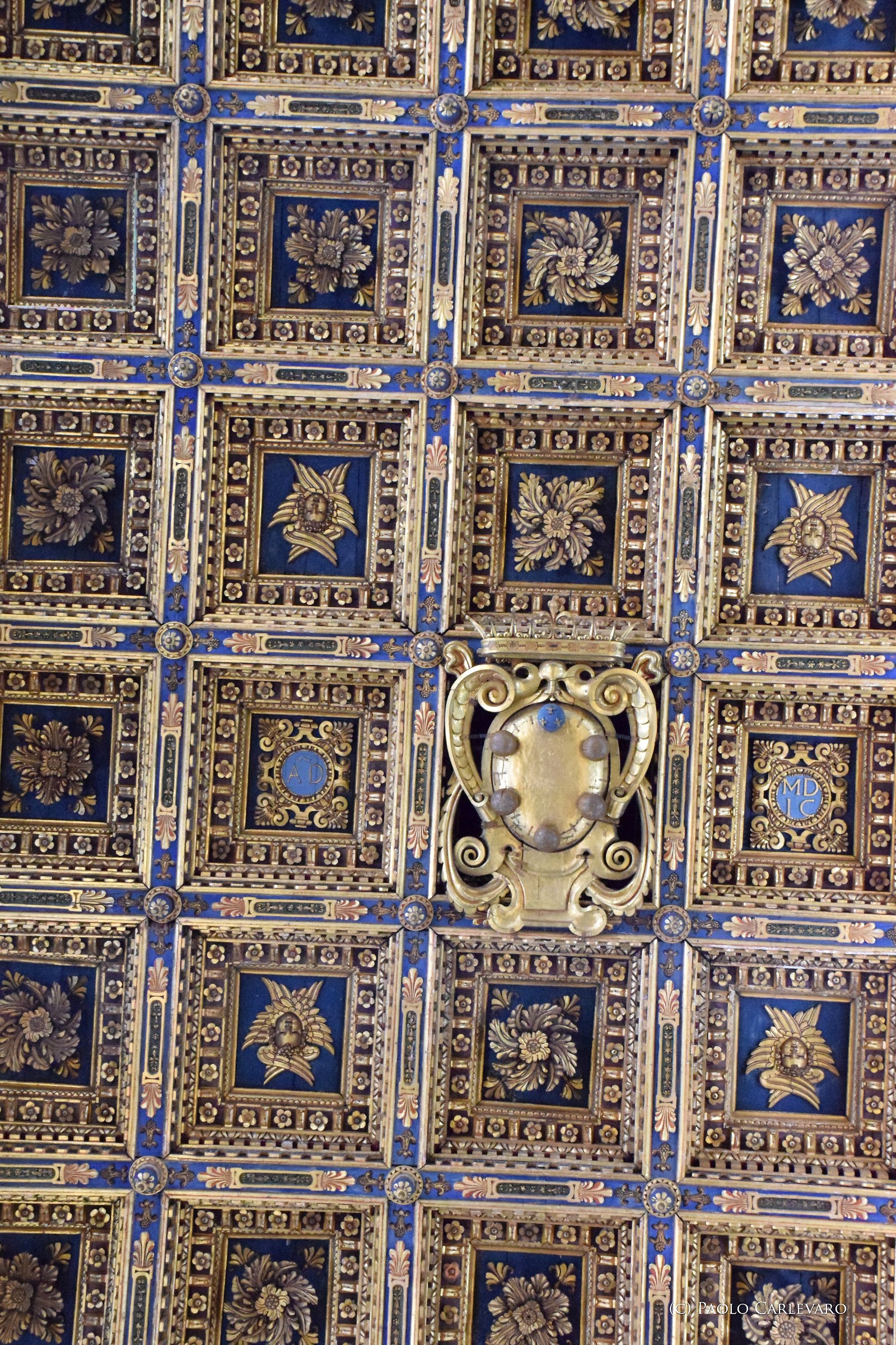 Particolare del soffitto del Duomo