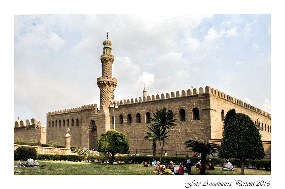 The Sultan Hassan Mosque in Cairo
