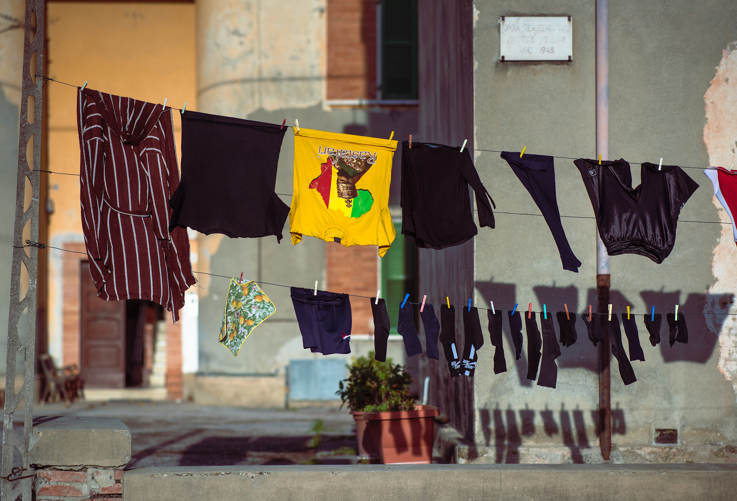 Vecchi edifici, nuovi colori