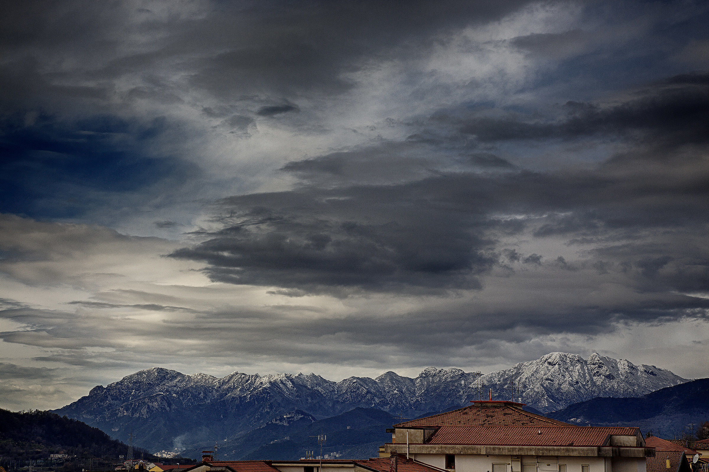 Snow on the Amalfi Coast