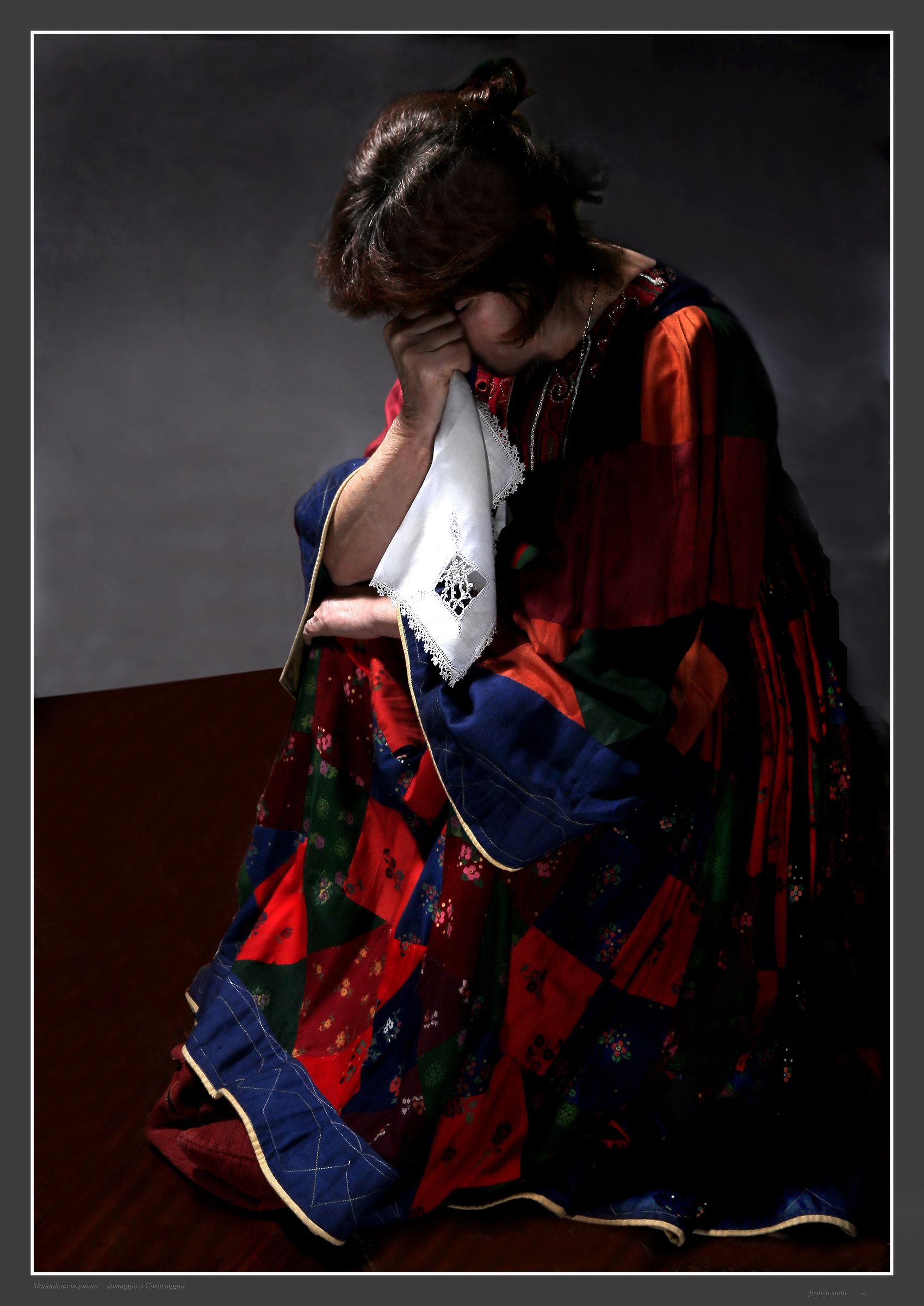 Maddalena in tears (homage to Caravaggio)