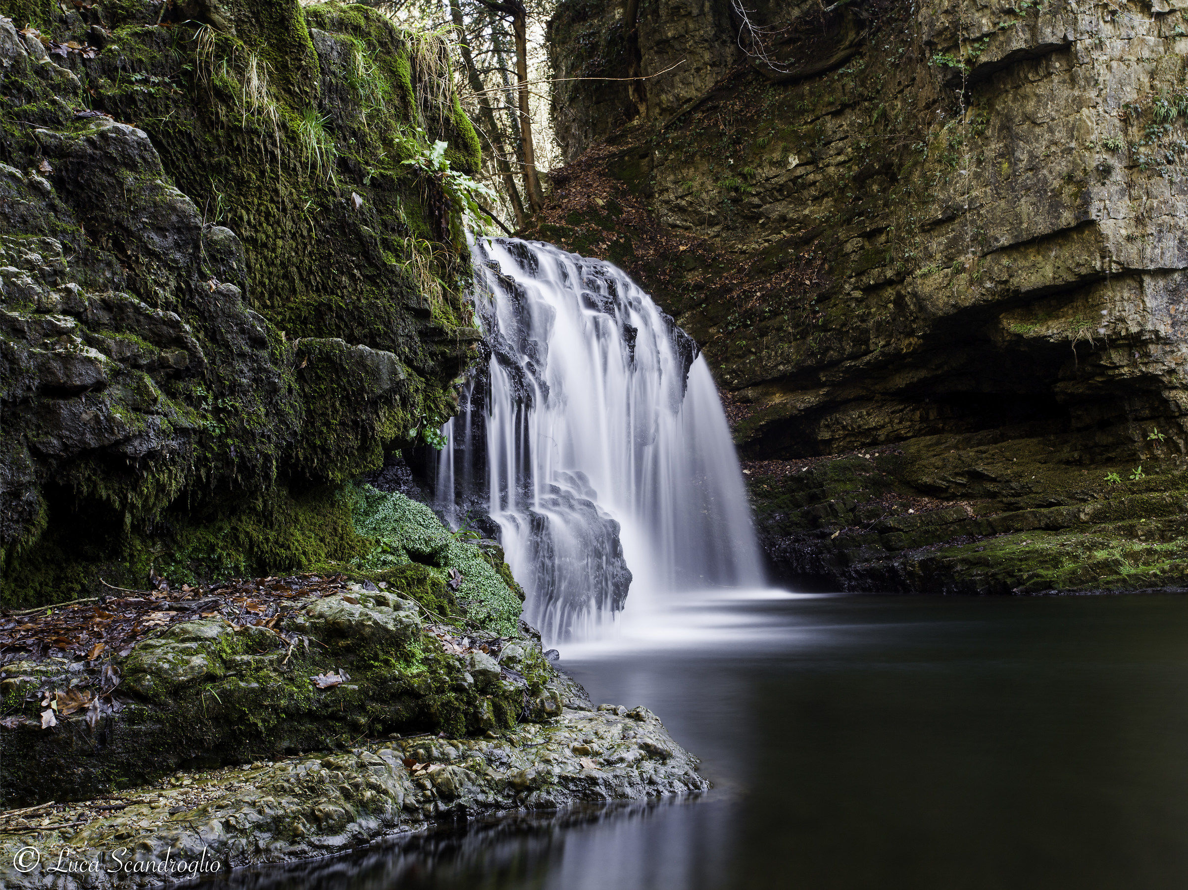 Ferrera waterfalls